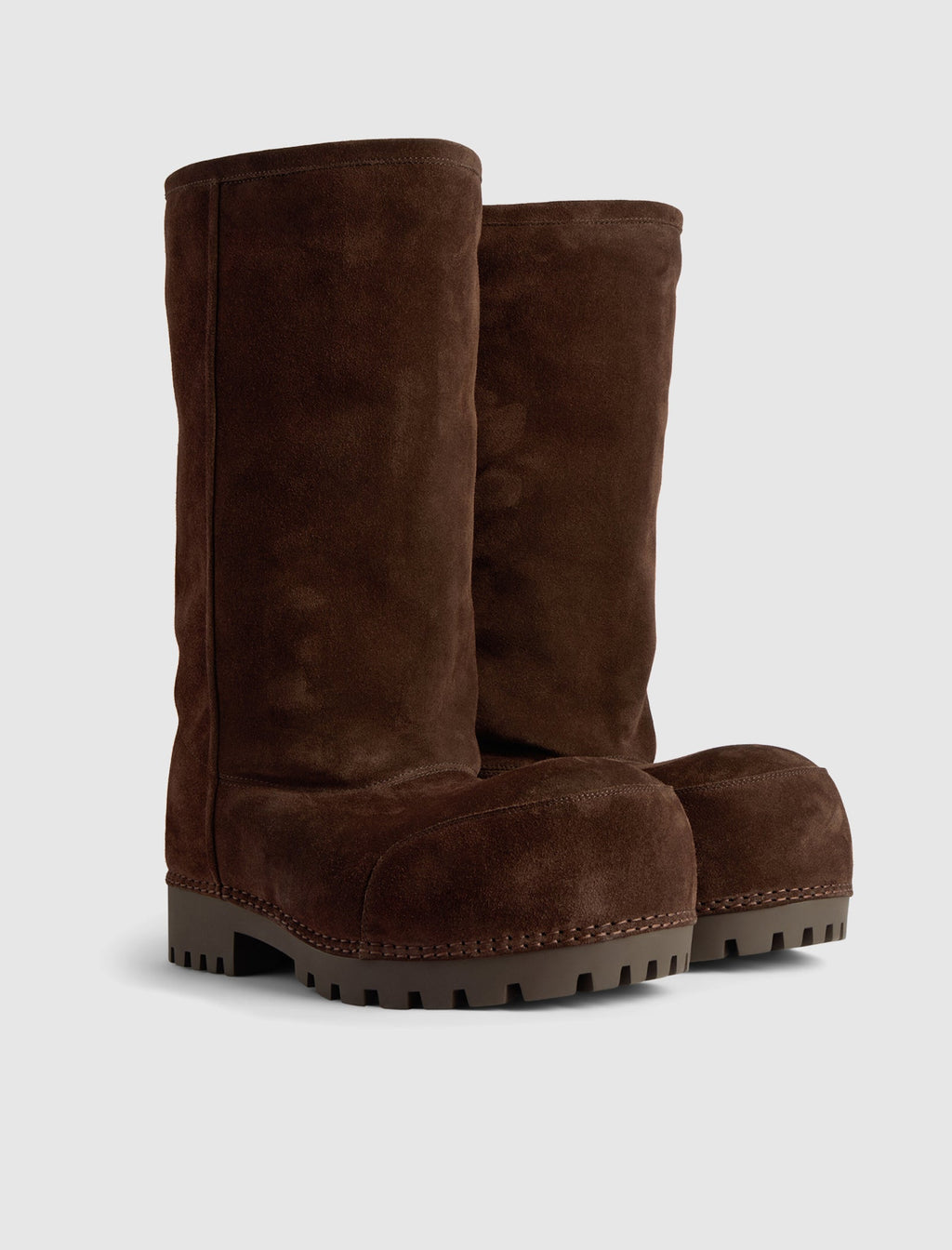 Оригінальна Alaska Fur High Boot Balenciaga – вид ззаду