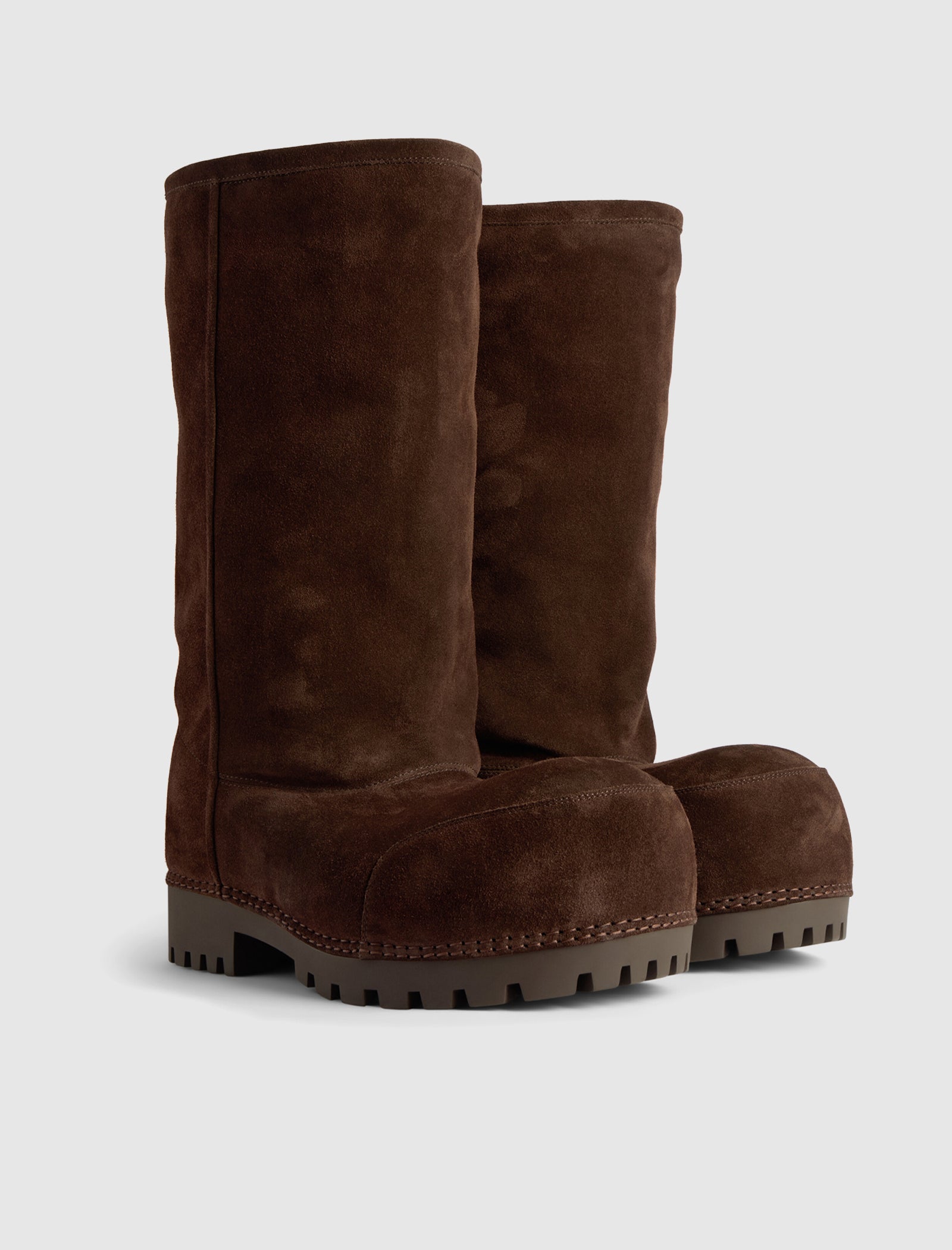 Оригінальна Alaska Fur High Boot Balenciaga – вид ззаду