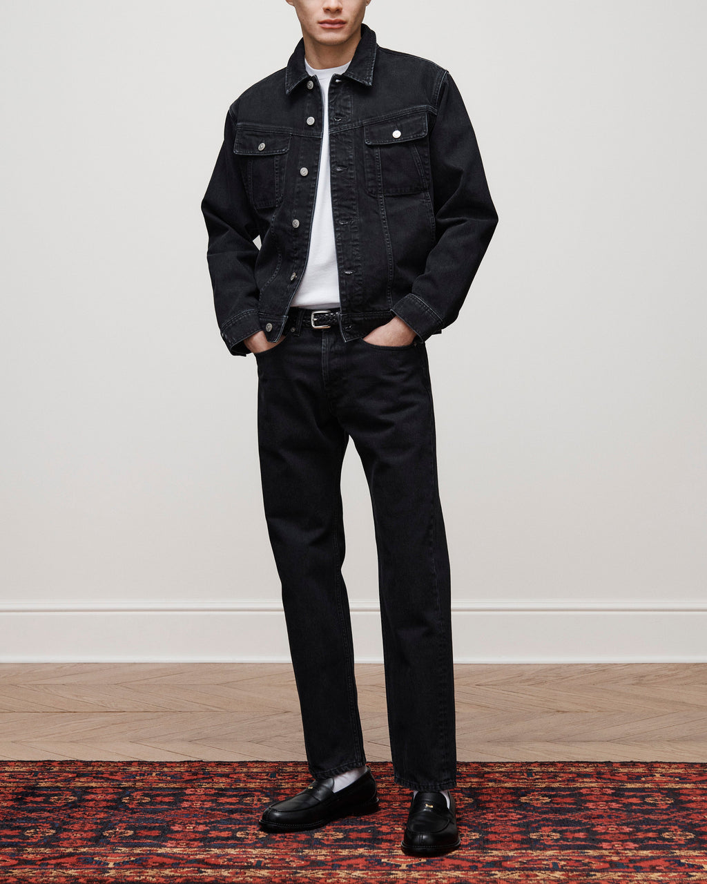 Ald Slim Straight Fit Denim Aime leon dore – Гарантія оригінальності – детальний вид