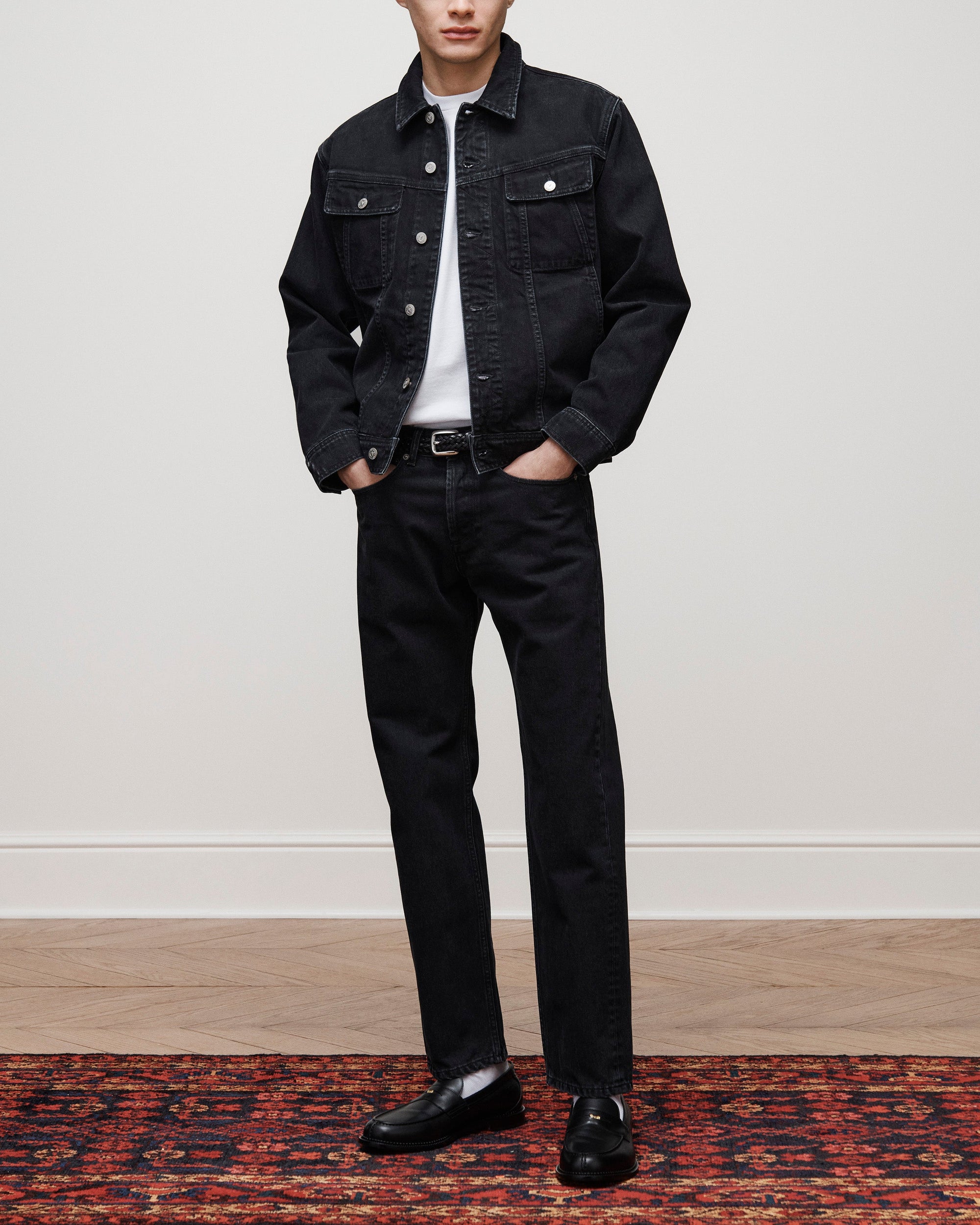 Ald Slim Straight Fit Denim Aime leon dore – Гарантія оригінальності – детальний вид