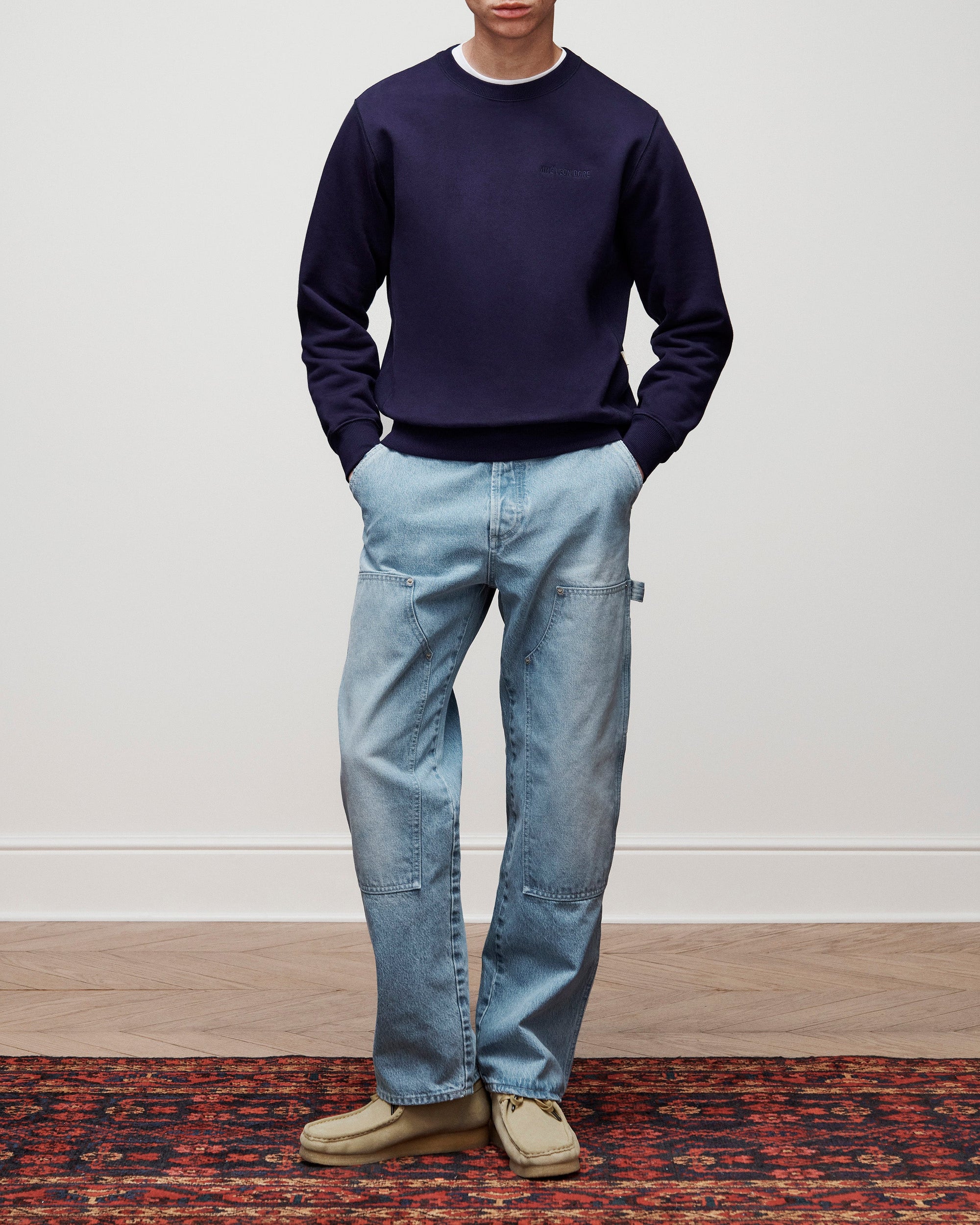 Tonal Logo Crewneck Sweatshirt Aime leon dore оригінал – Купити в Україні – детальний вид