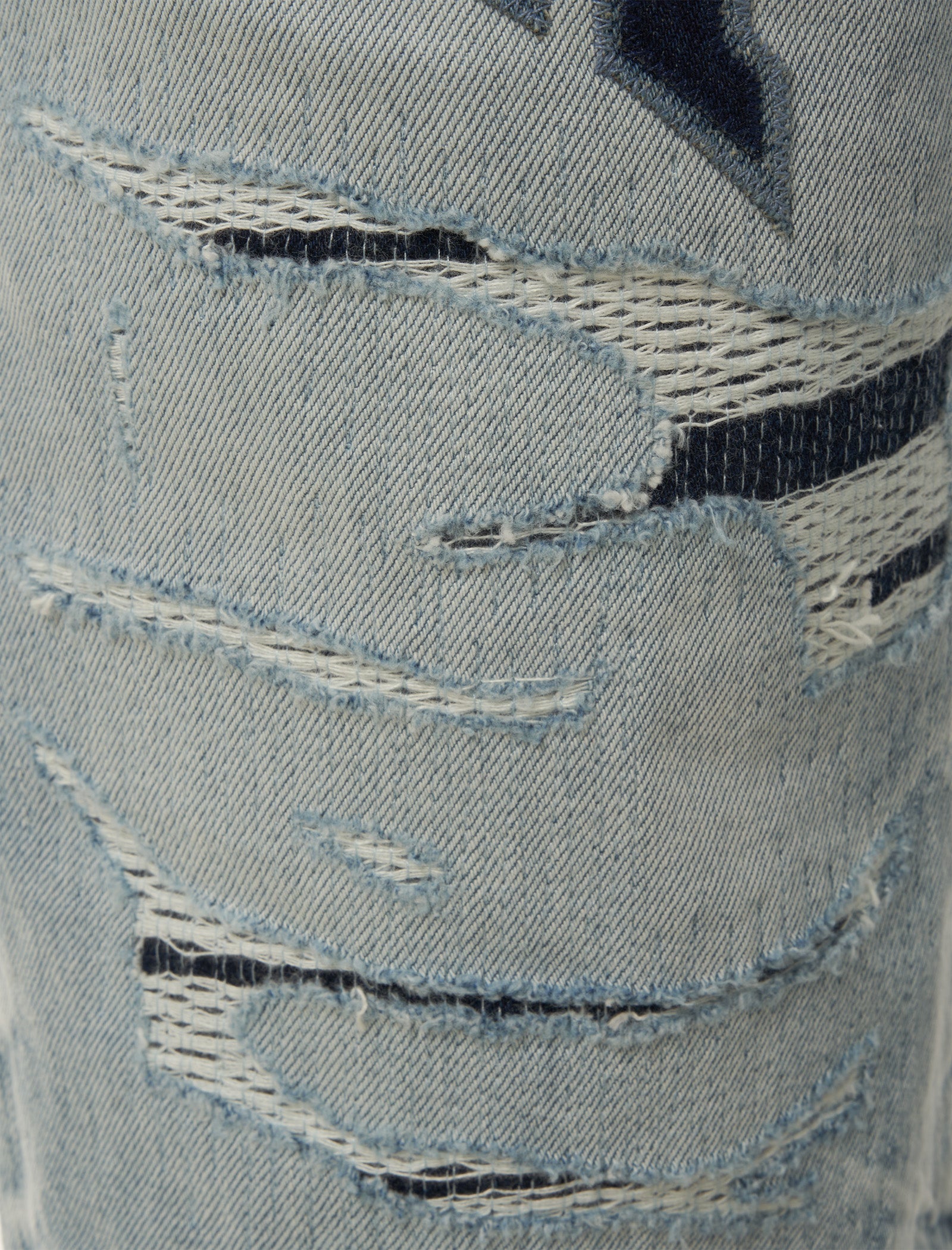 Varsty Repair Straight-Leg Jean Amiri оригінал – Купити в Україні – вид ззаду