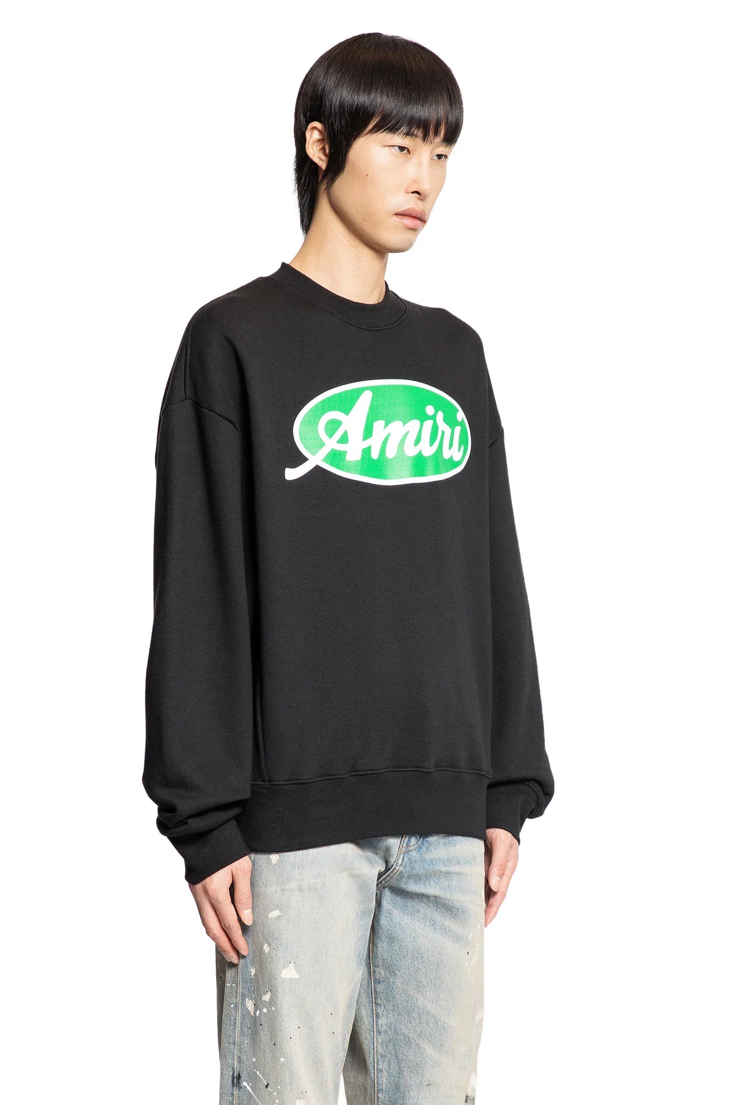 Оригінальна Oval Oversized Sweatshirt Amiri – вид ззаду