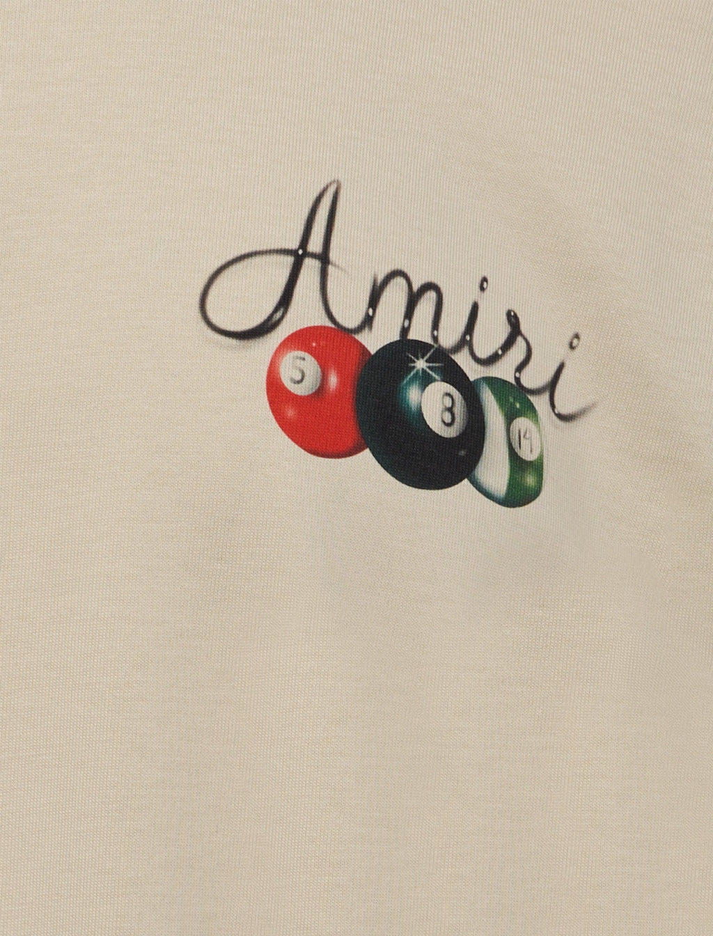 Pool Cue Tee Amiri – Гарантія оригінальності – вид ззаду