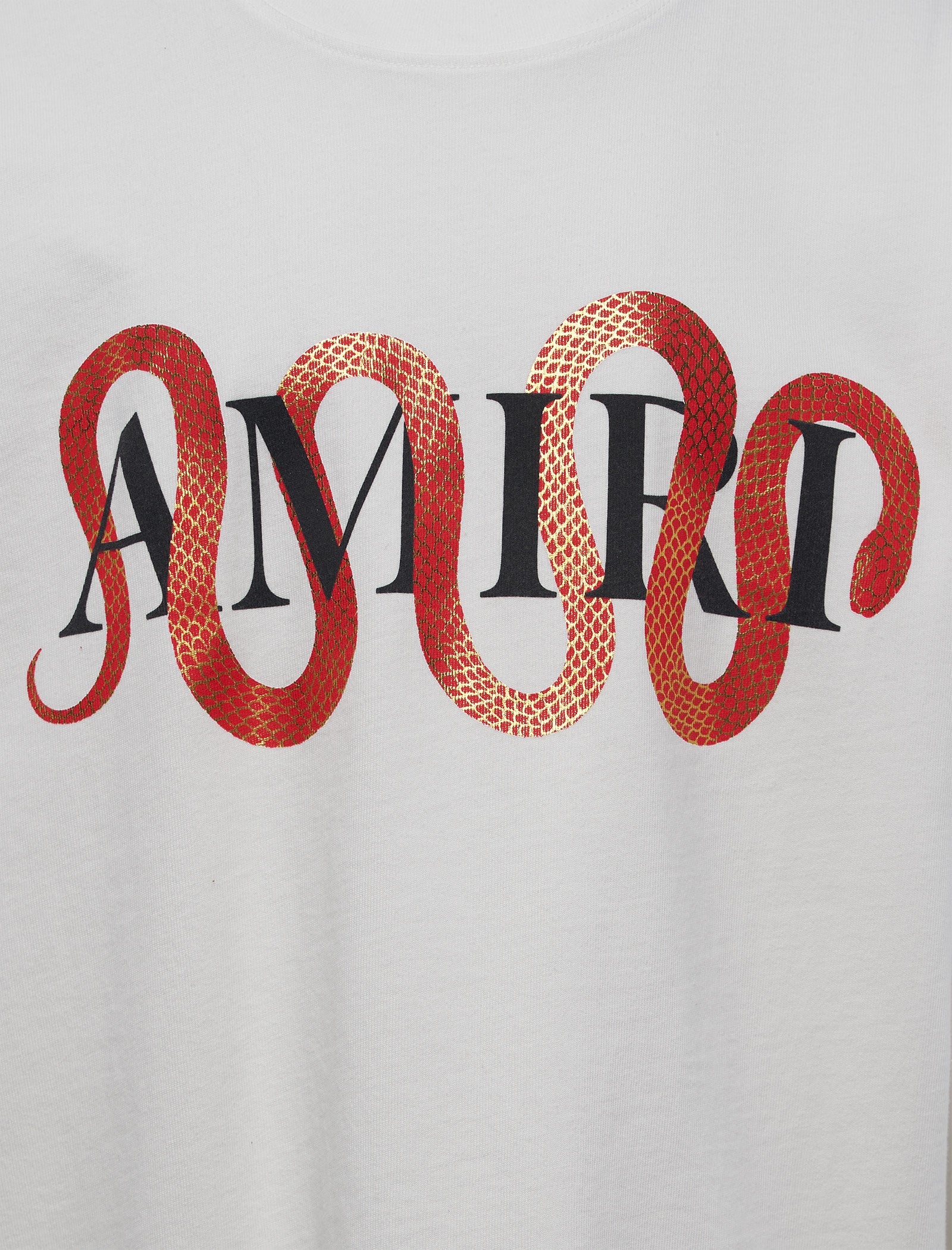 Snake Tee Amiri – Гарантія оригінальності – вид ззаду