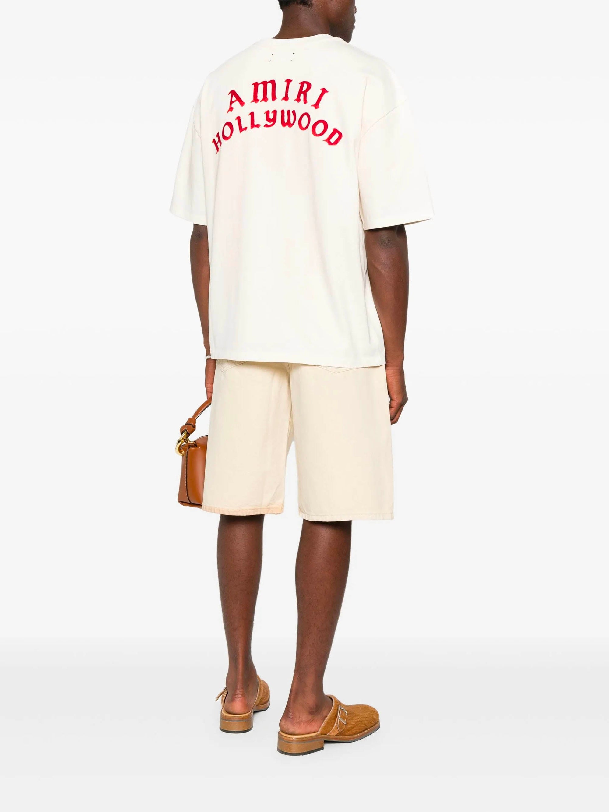 Hollywood Oversized T shirt AMIRI оригінал – Купити в Україні – вид ззаду