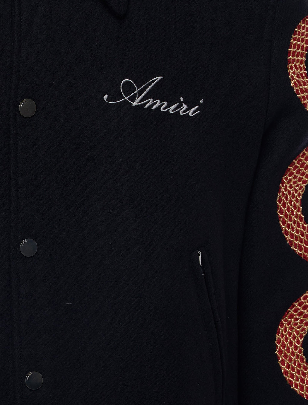 Оригінальна Snake Bones Jacket Amiri – вид ззаду