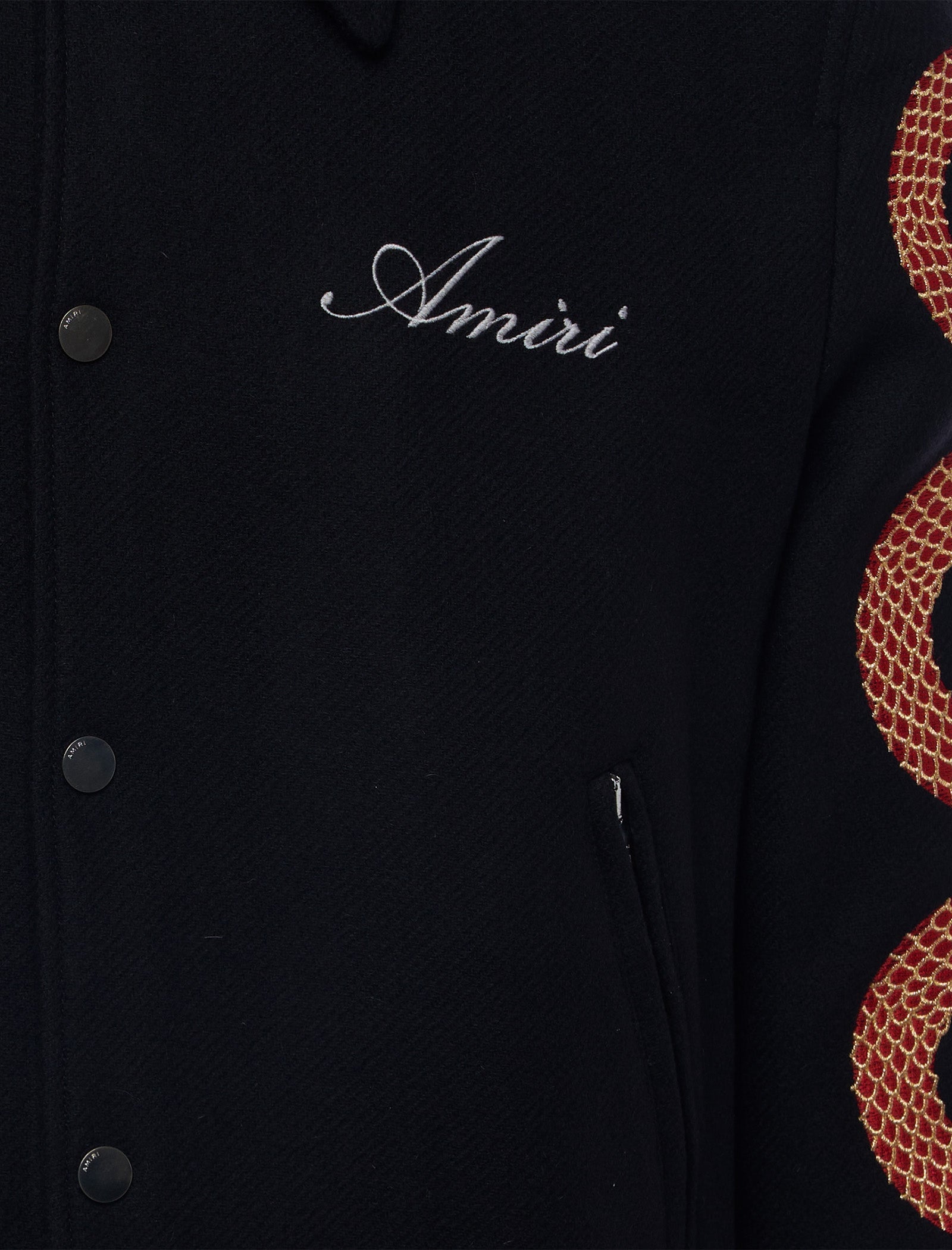 Оригінальна Snake Bones Jacket Amiri – вид ззаду