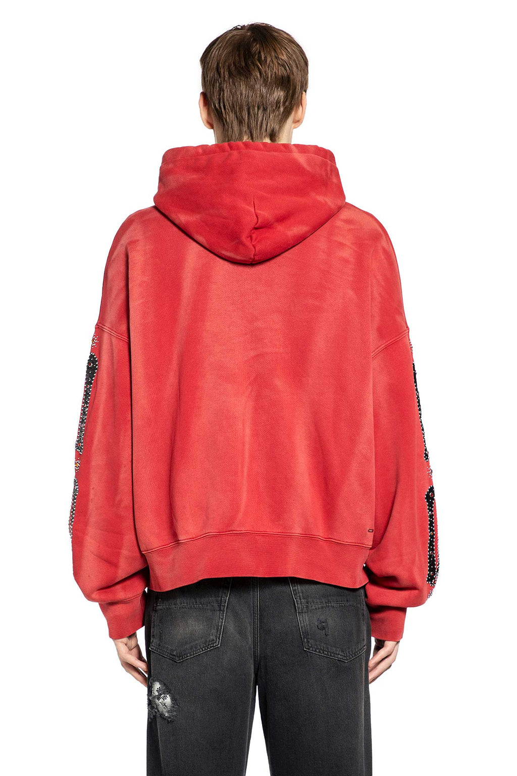 Оригінальна Bones Studded Oversize Zip-Up Hoodie Amiri – збільшений вид