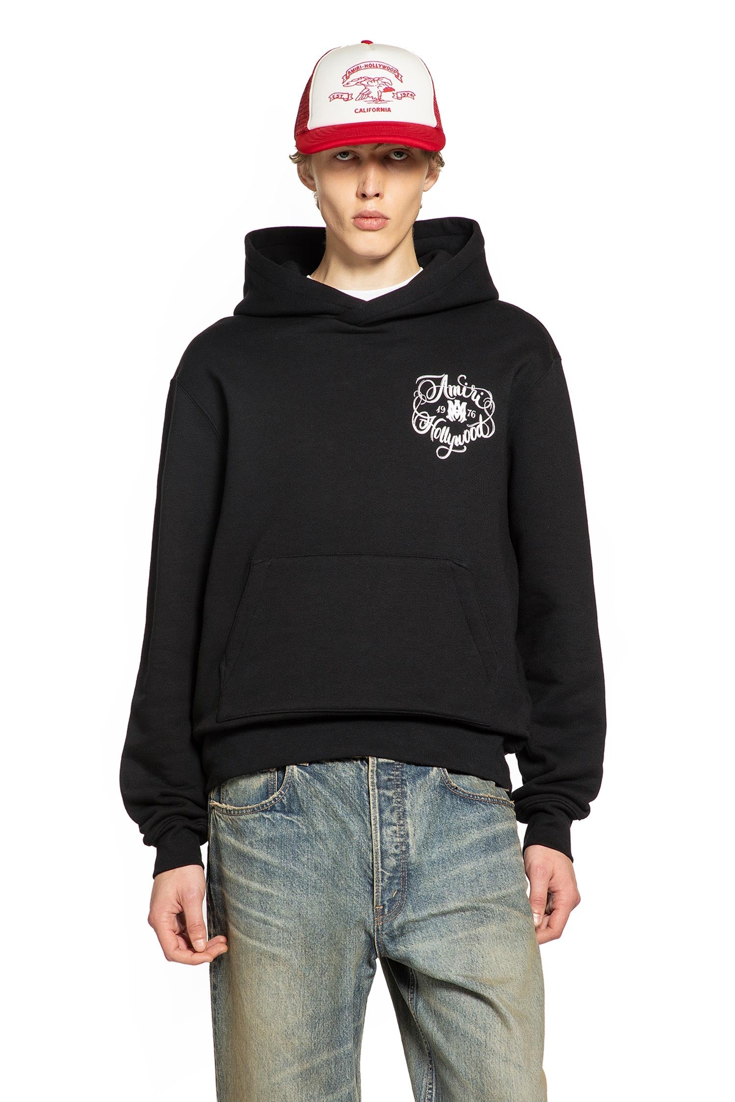 Hollywood Hoodie Amiri оригінал – Купити в Україні – боковий вид