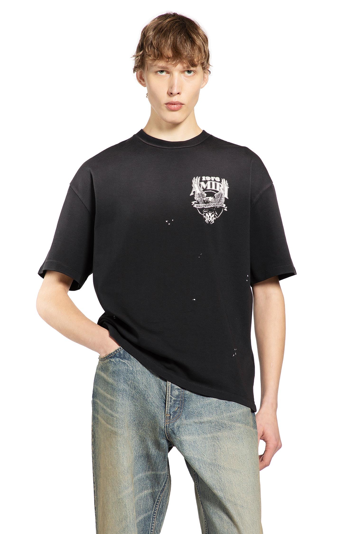 Оригінальна Eagle Oversized Tee Amiri – боковий вид
