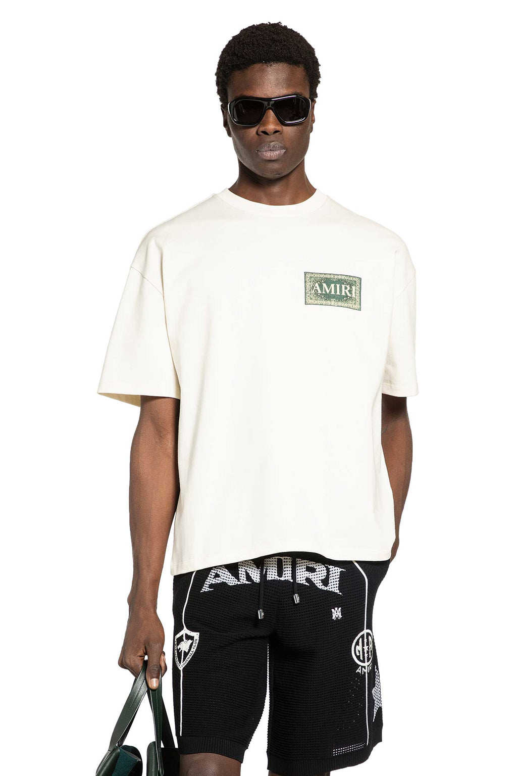 Bandana Oversized Tee Amiri оригінал – Купити в Україні – боковий вид