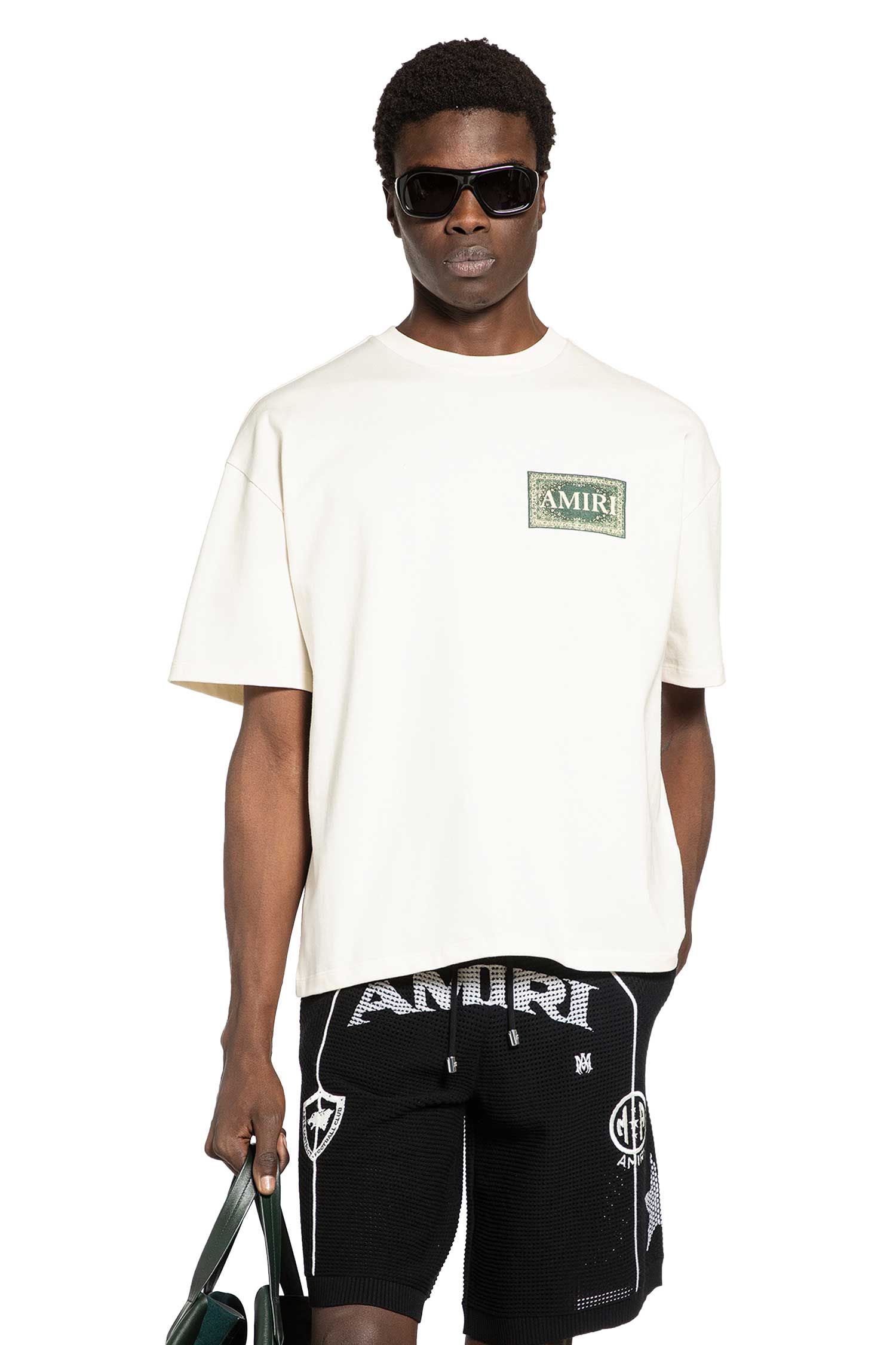 Bandana Oversized Tee Amiri оригінал – Купити в Україні – боковий вид