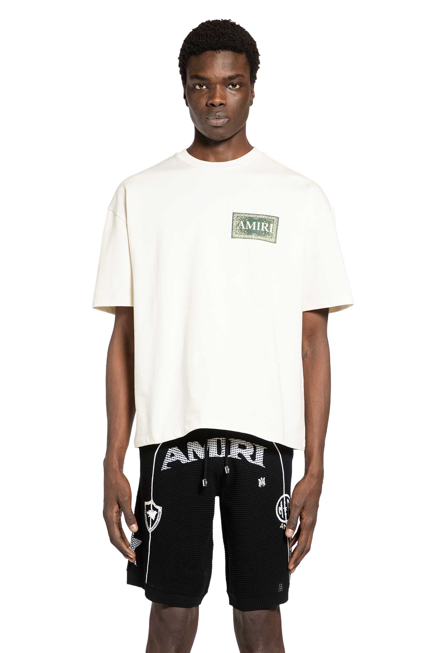 Bandana Oversized Tee Amiri оригінал – Купити в Україні – вид ззаду