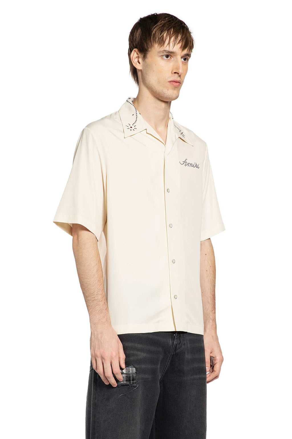 Stud Camp Shirt Amiri – Гарантія оригінальності – вид ззаду