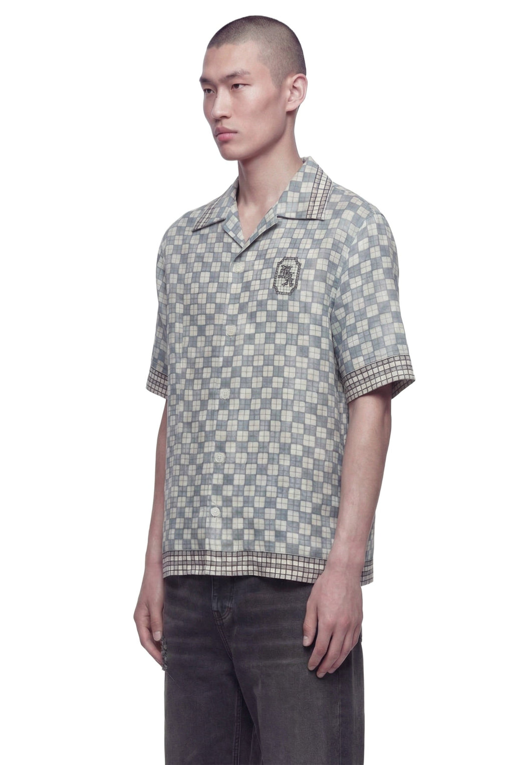 Оригінальна Ma Checkered Bowling Shirt Amiri – детальний вид