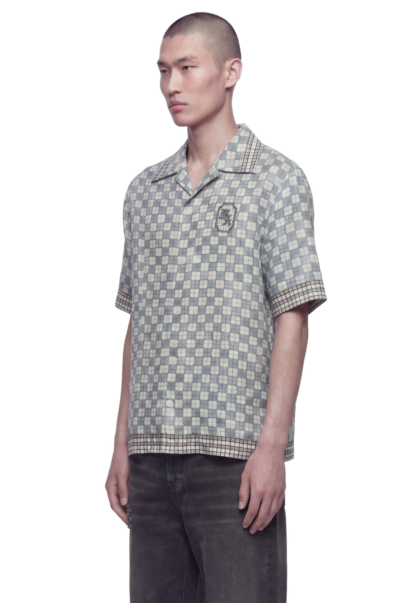 Оригінальна Ma Checkered Bowling Shirt Amiri – детальний вид
