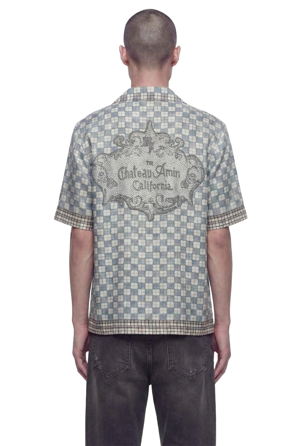 Оригінальна Ma Checkered Bowling Shirt Amiri – збільшений вид