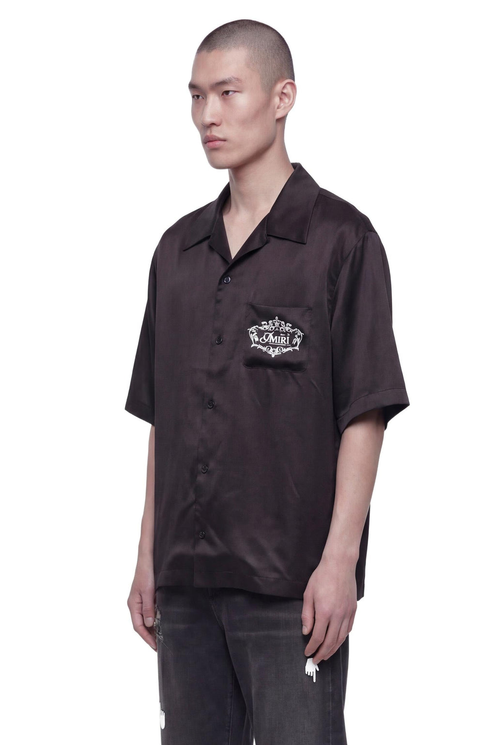 Chateu Crest Camp Shirt Amiri оригінал – Купити в Україні – вид ззаду