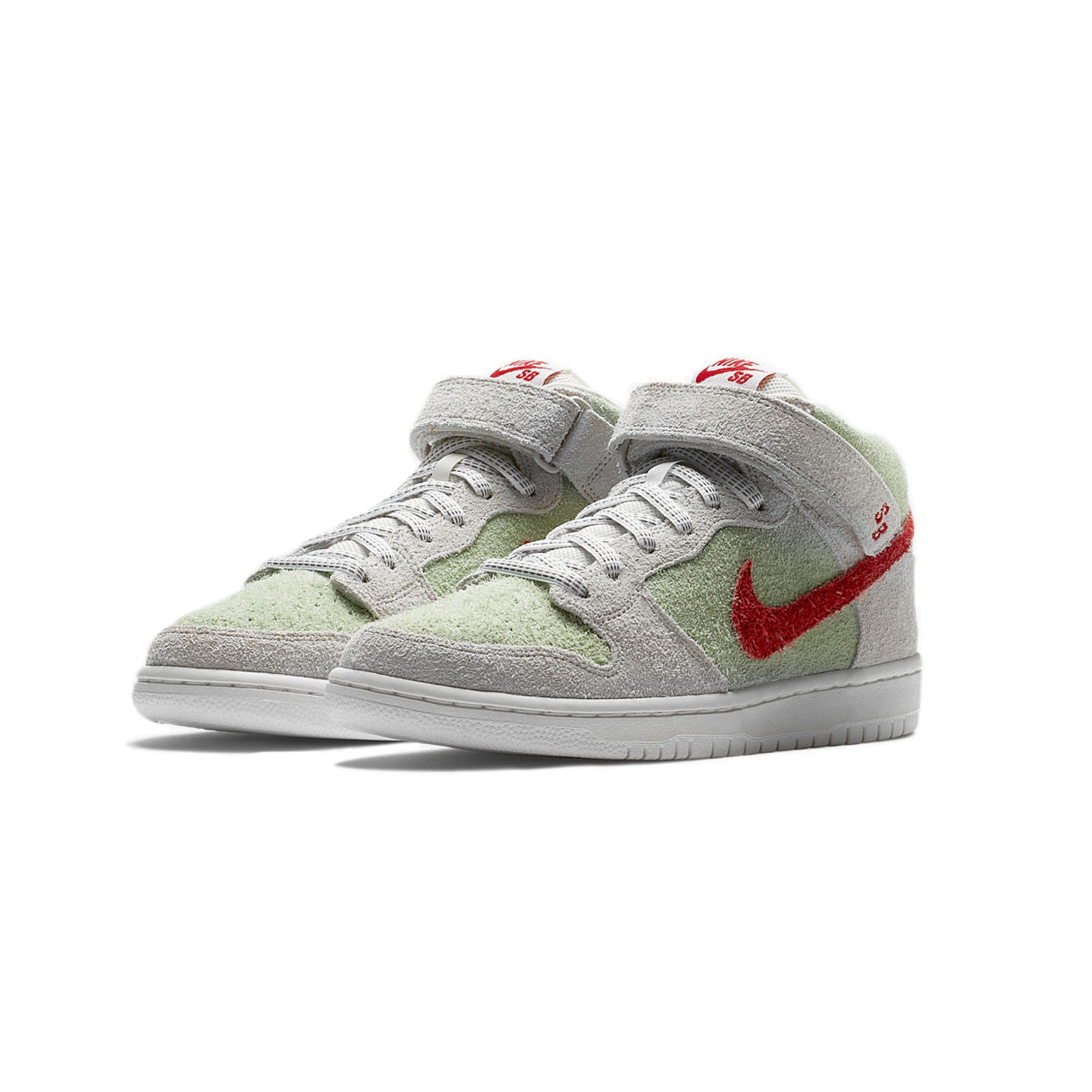 Оригінальна Dunk MID Pro White Widow [aq2207 163] Nike – вид ззаду