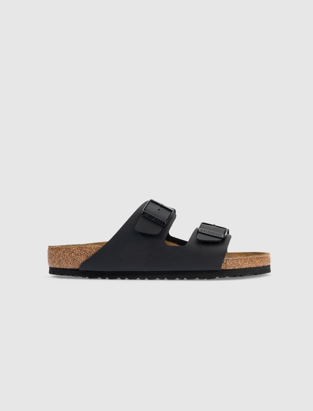 Arizona Birko Flor Black Birkenstock оригінал – Купити в Україні – боковий вид