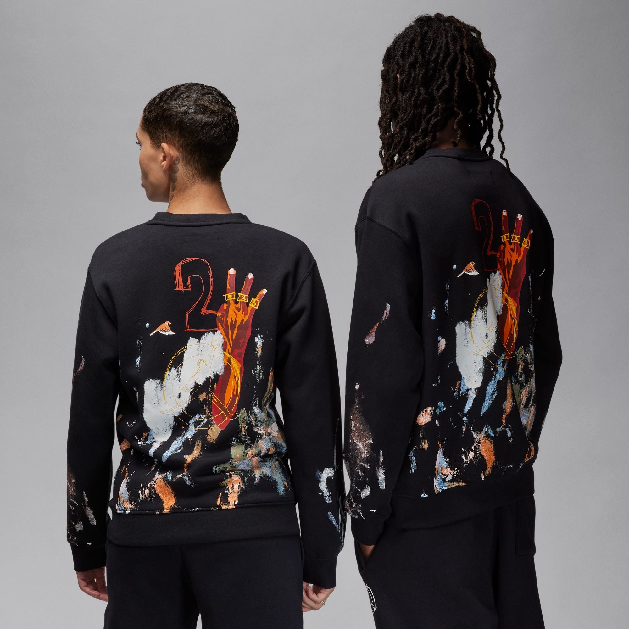 Mens Artist Series By Jammie Holmes Crewneck Air jordan оригінал – Купити в Україні – детальний вид