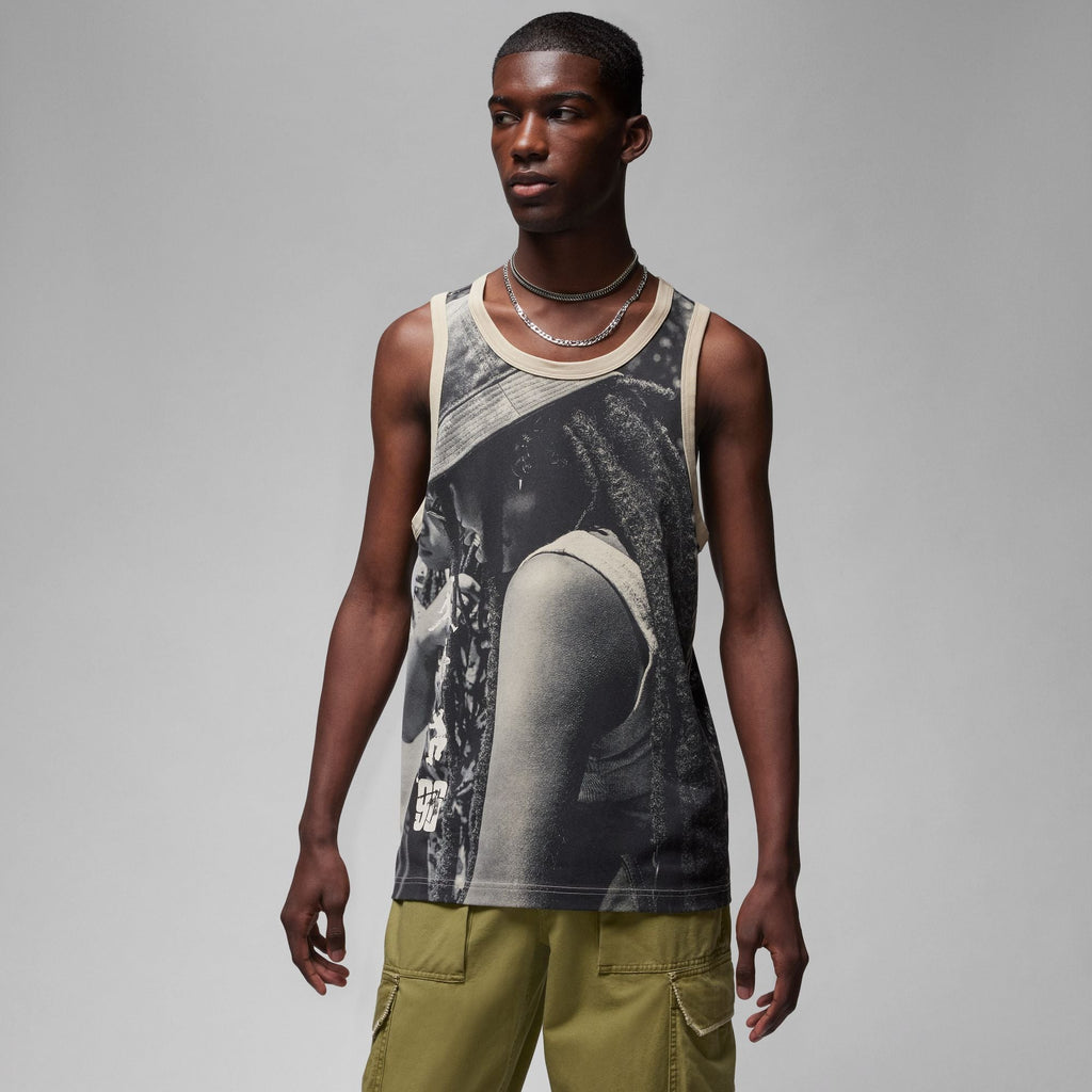 X Union X Bephies Beauty Supply Mens Tank Top Air jordan – Гарантія оригінальності – вид ззаду