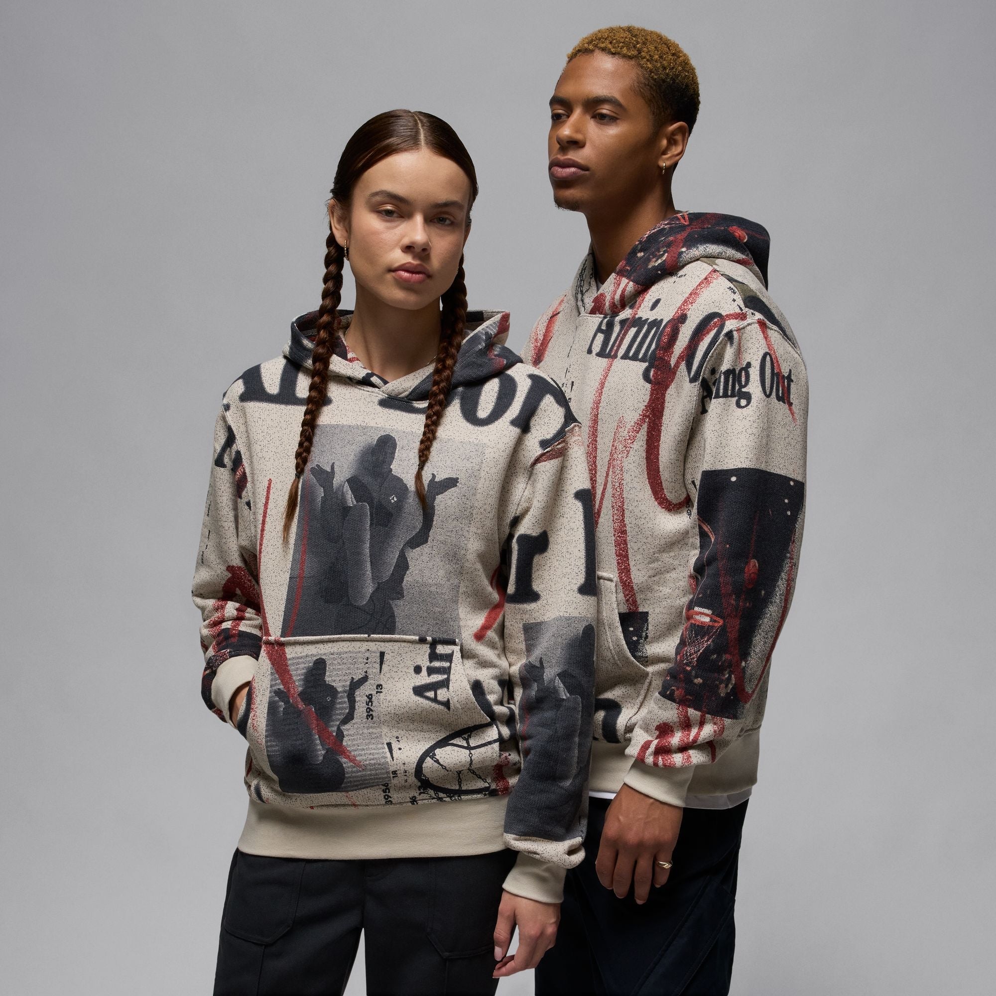 Mens Heritage Knit Pullover Hoodie Air jordan – Гарантія оригінальності – вид ззаду