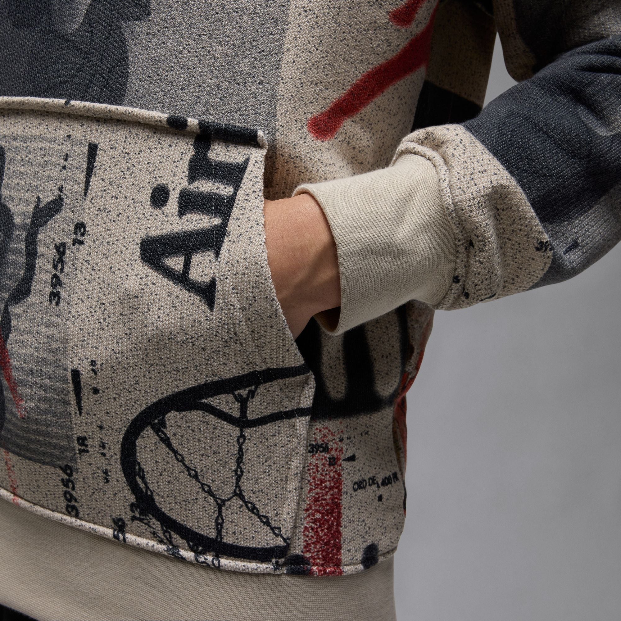 Mens Heritage Knit Pullover Hoodie Air jordan – Гарантія оригінальності – збільшений вид