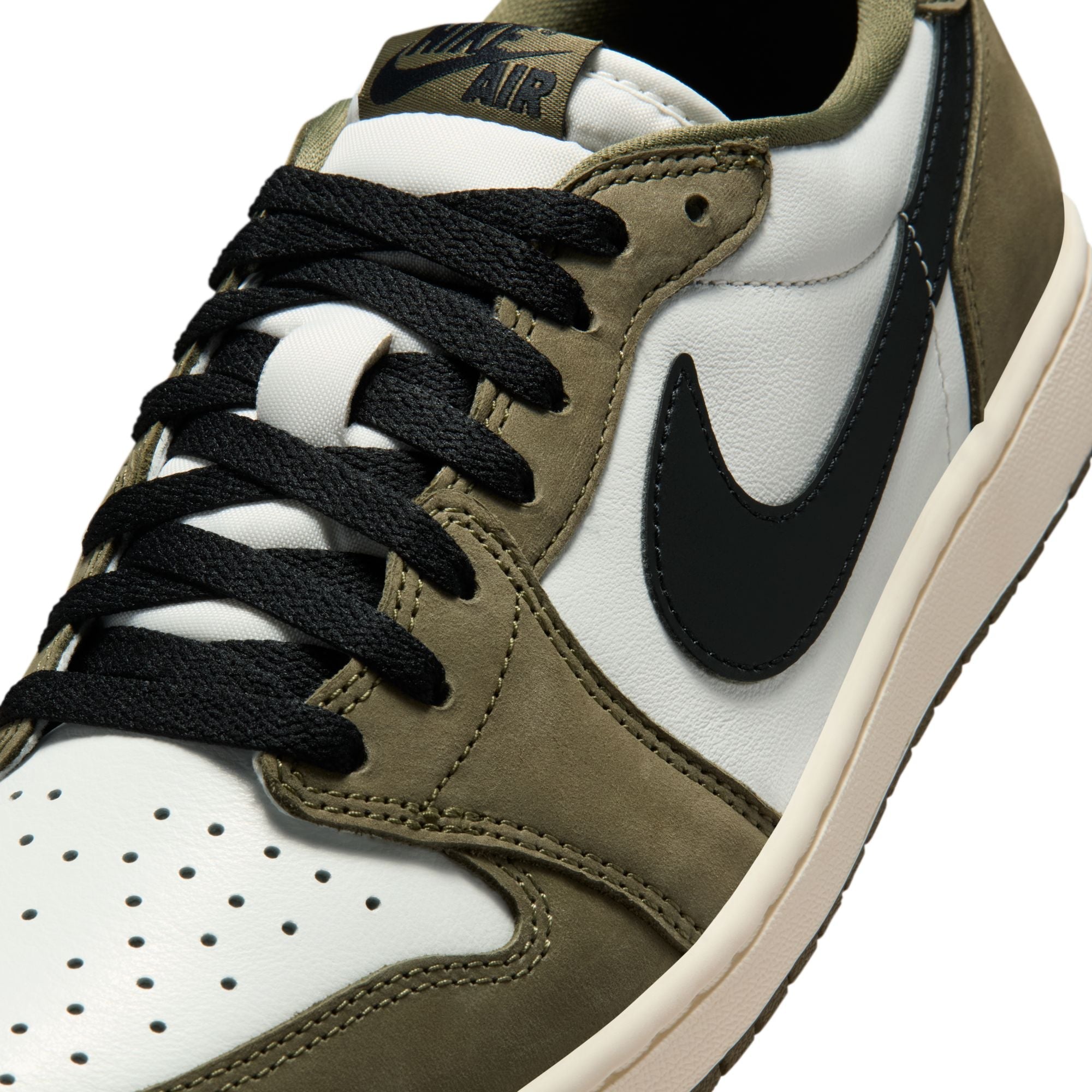 1 Mens Retro Low Medium Olive Shoes Air jordan – Гарантія оригінальності – збільшений вид