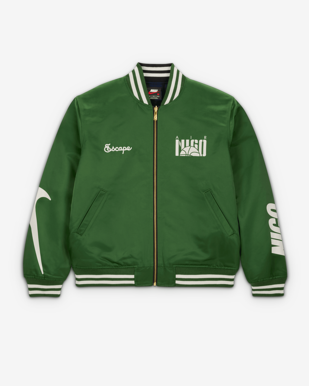 Mens Nigo Reversible Coach Jacket Nike – Гарантія оригінальності – боковий вид