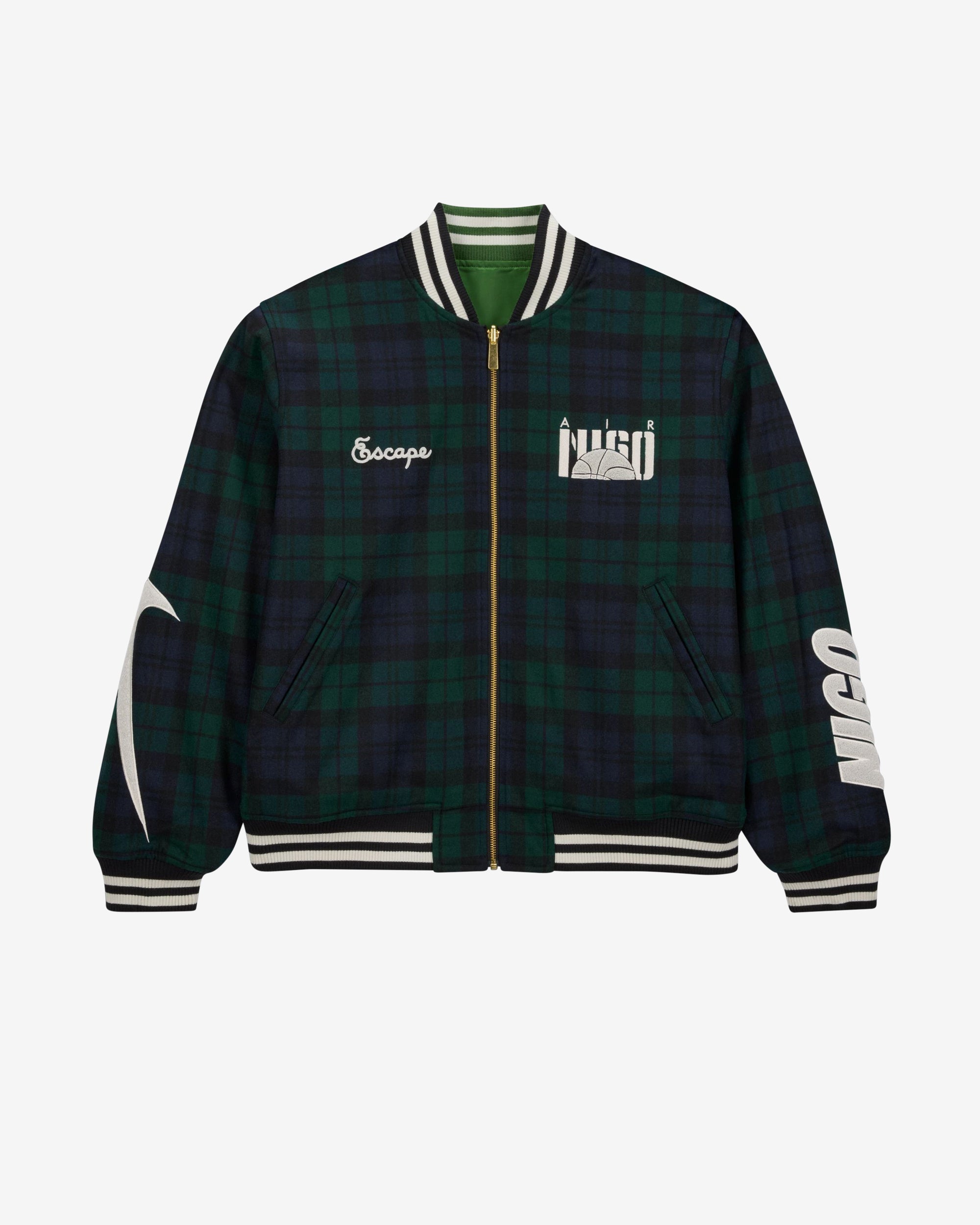 Mens Nigo Reversible Coach Jacket Nike – Гарантія оригінальності – детальний вид - NIKE