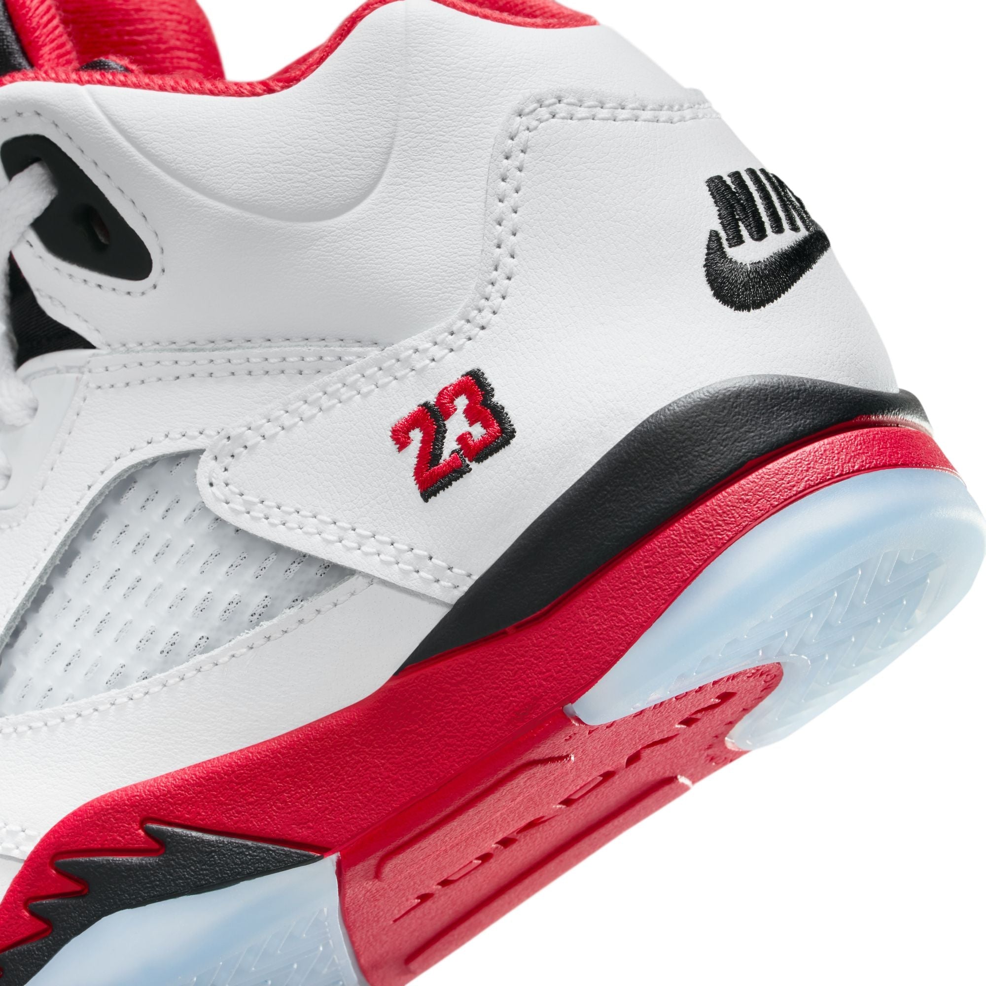5 Little Kids Retro "Fire Red" Shoes AIR JORDAN – Гарантія оригінальності – збільшений вид