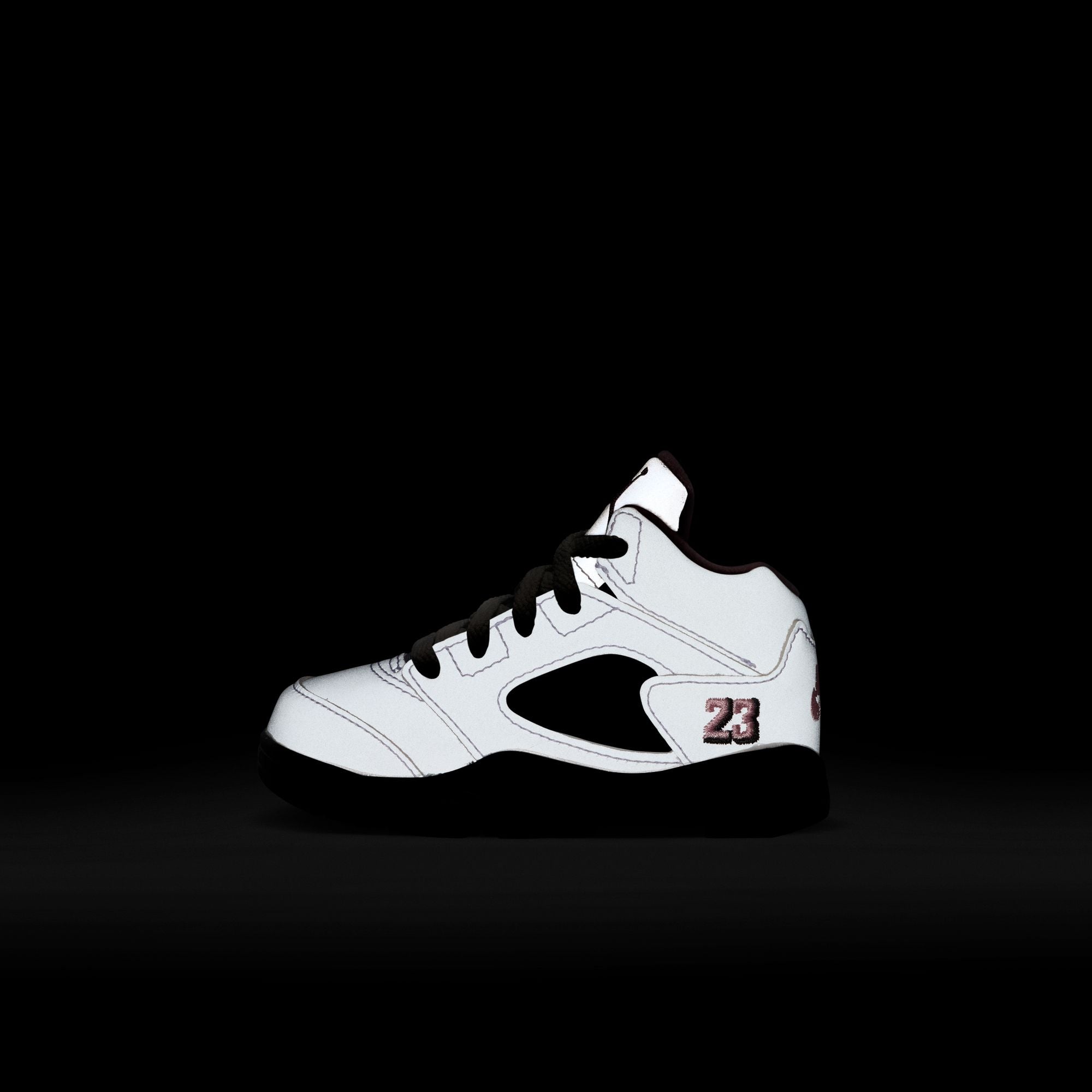 Оригінальна 5 Infants Retro "Medium Soft Pink" Shoes AIR JORDAN – збільшений вид