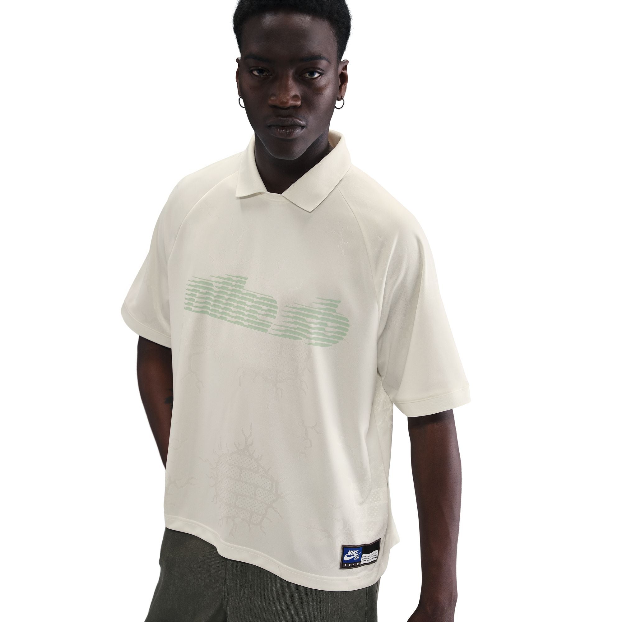SB Mens Dri-Fit Jacquard Skate Jersey NIKE оригінал – Купити в Україні – вид ззаду
