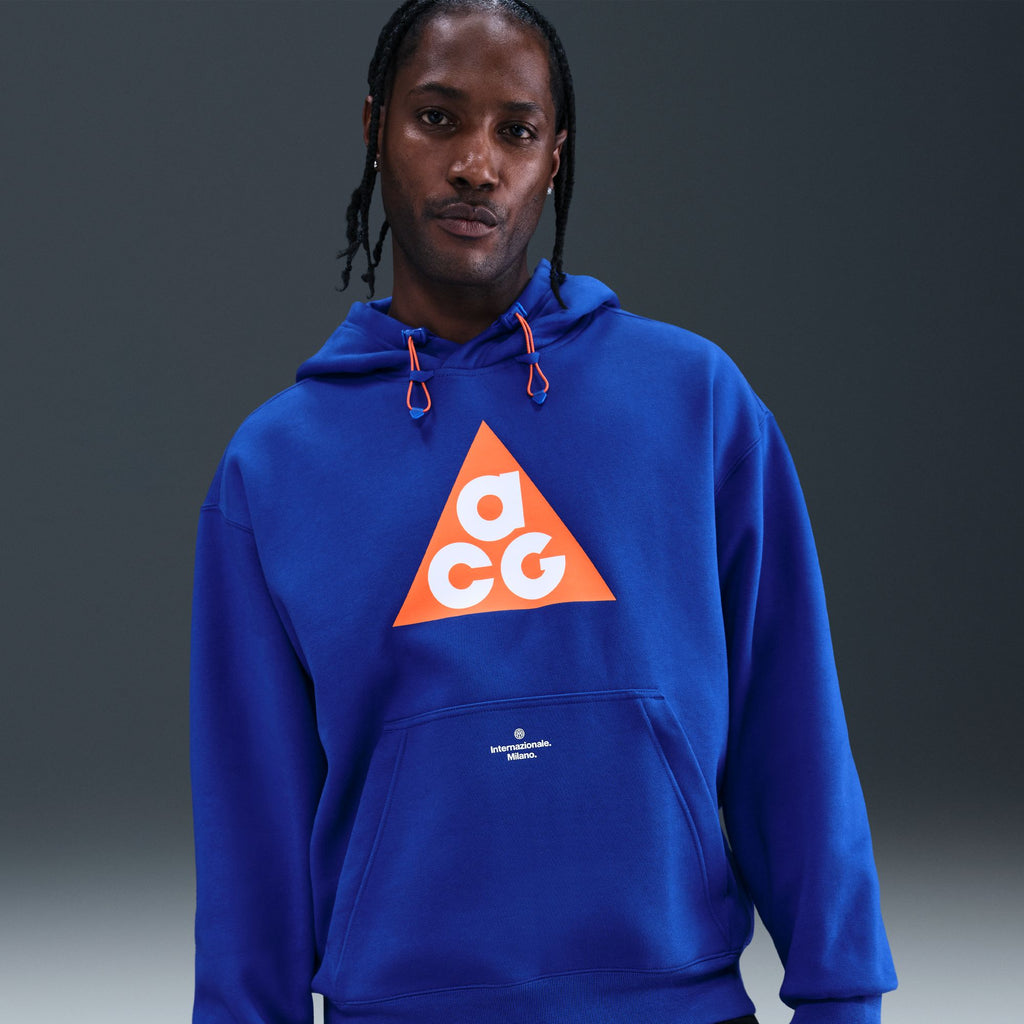 X Inter Milan Acg Therma Fit Se Soccer Pullover Hoodie Nike оригінал – Купити в Україні – вид ззаду