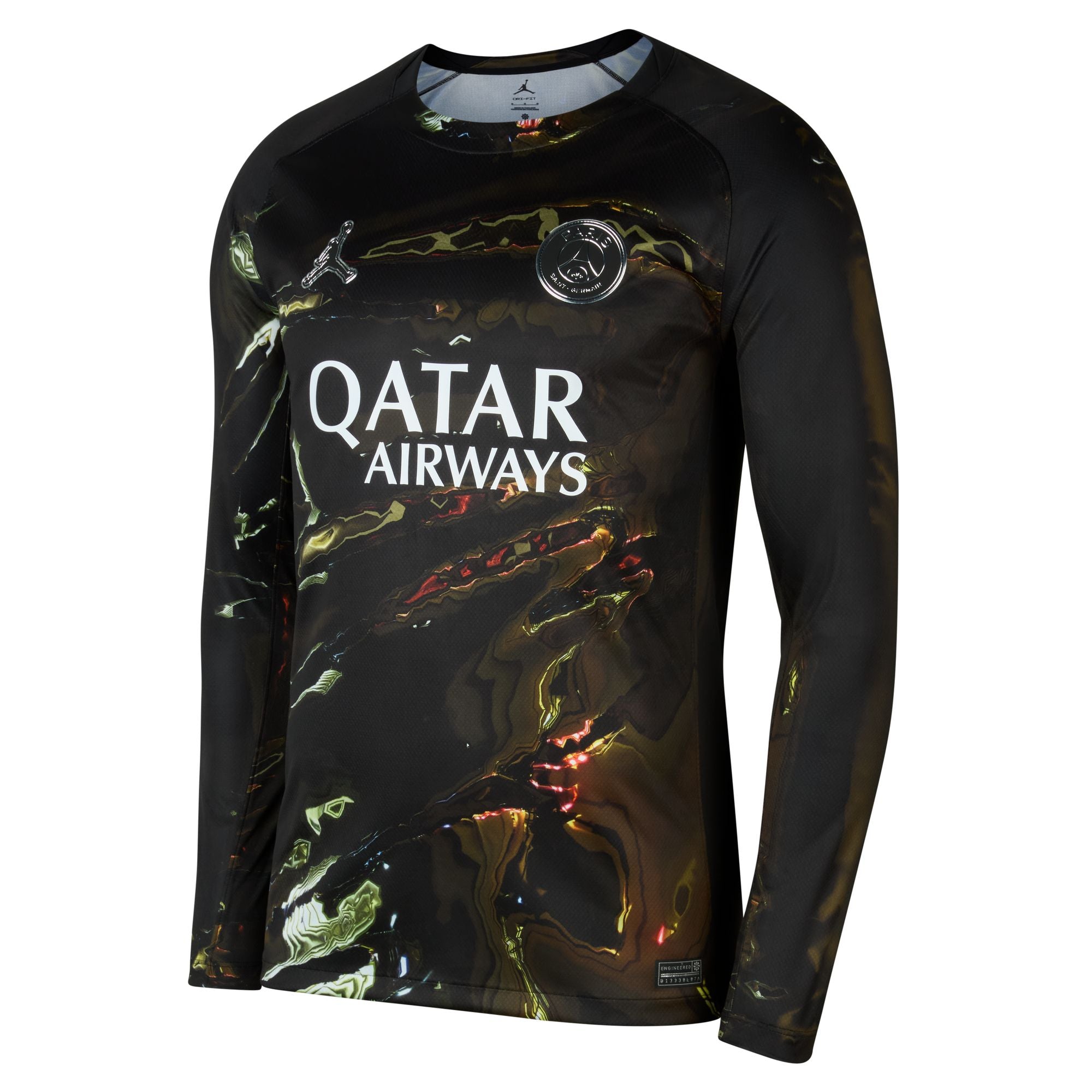 Paris Saint-Germain Jersey Night Edition Air jordan – Гарантія оригінальності – боковий вид