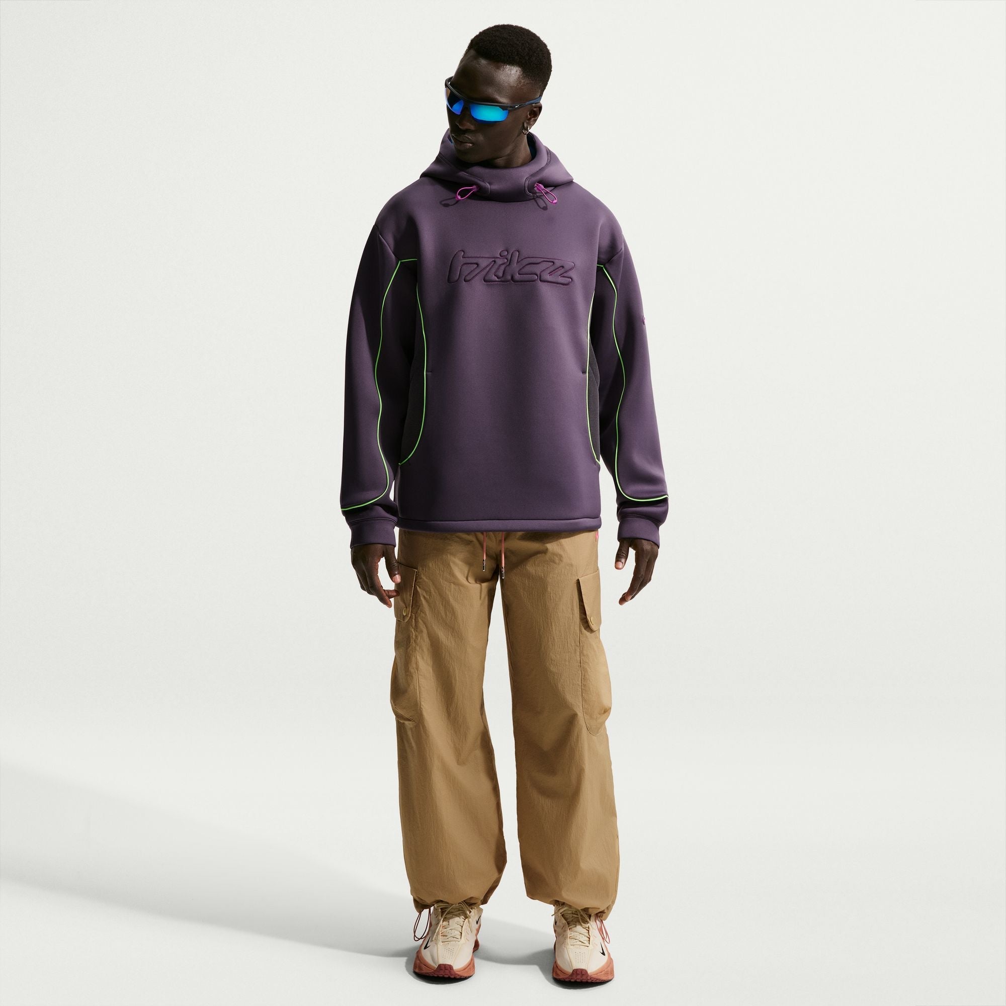 Оригінальна Mens Project F.r.o.g. Bubble Mesh Pullover Hoodie Nike – вид ззаду - NIKE
