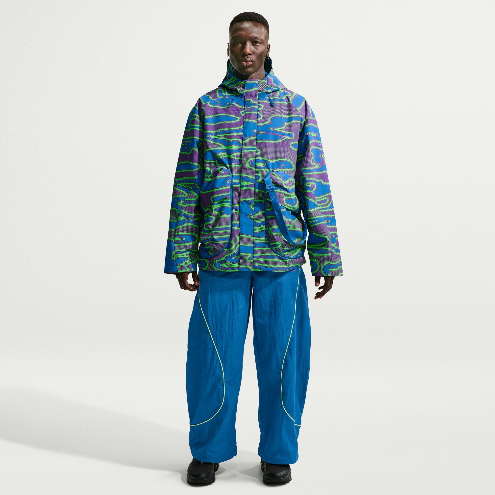 Mens Project F.r.o.g. Storm Fit Hooded Jacket Nike – Гарантія оригінальності – вид ззаду