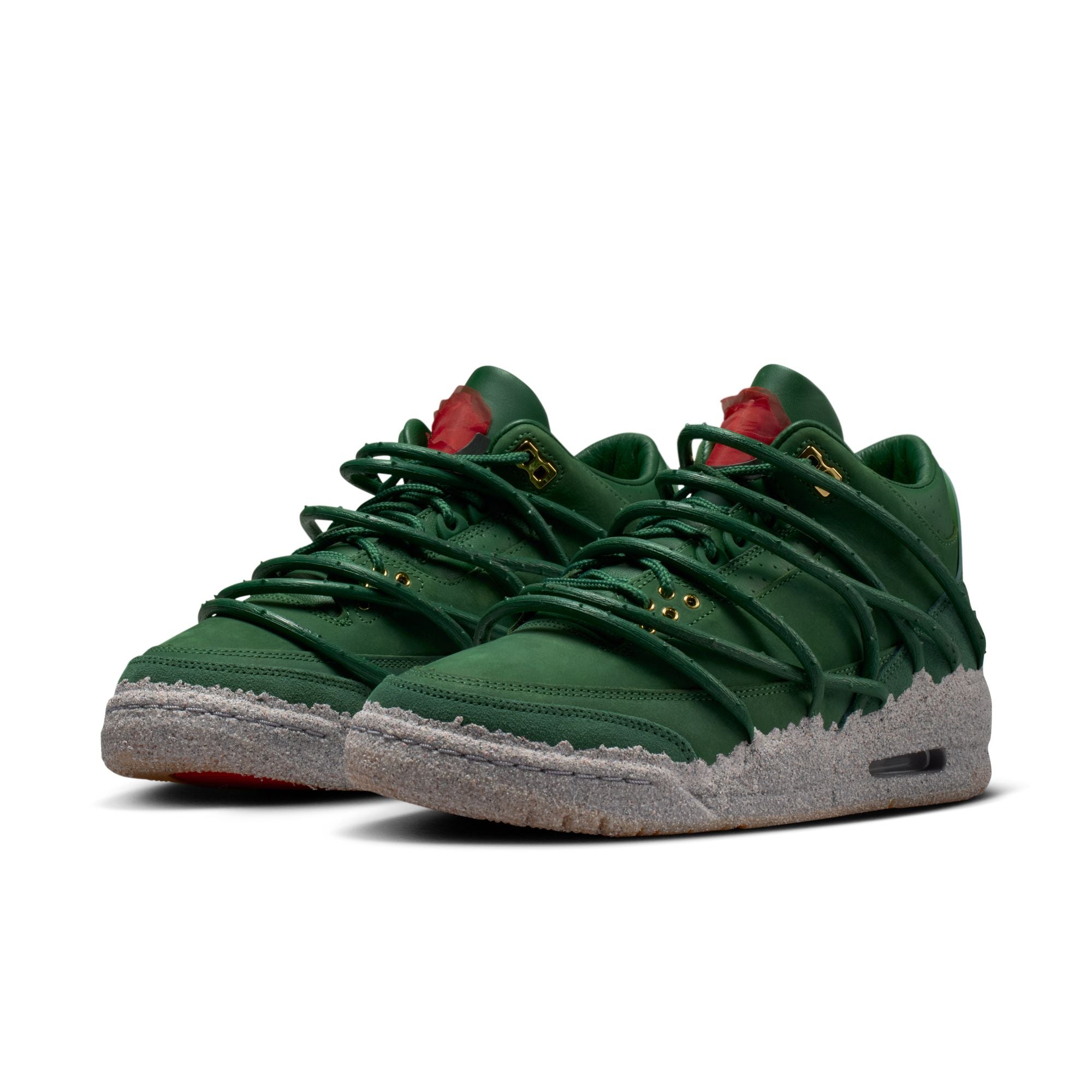 3 X Teyana Taylor Concrete Rose Air jordan – Гарантія оригінальності – вид ззаду