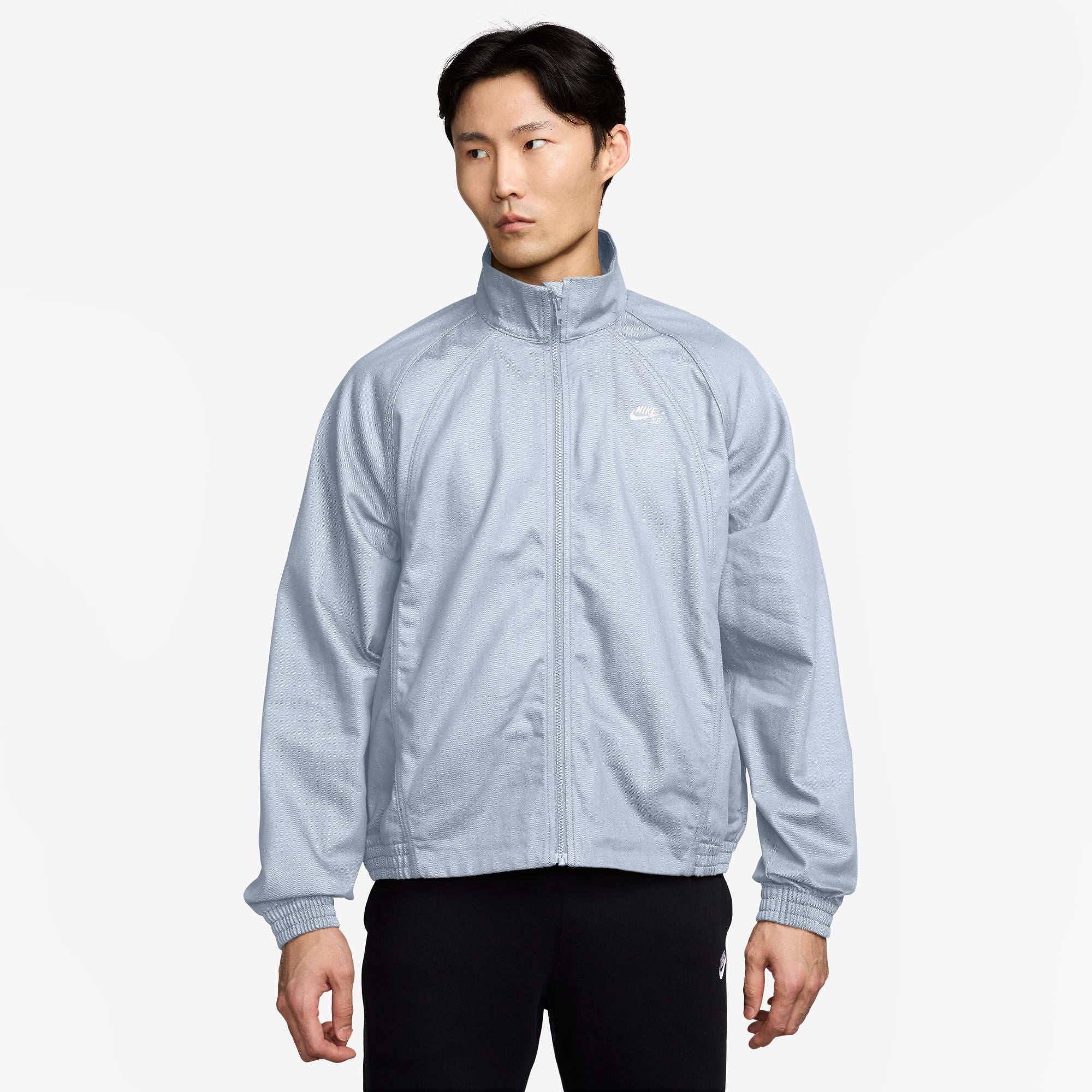 SB Mens Denim Full-Zip Track Jacket NIKE – Гарантія оригінальності – збільшений вид