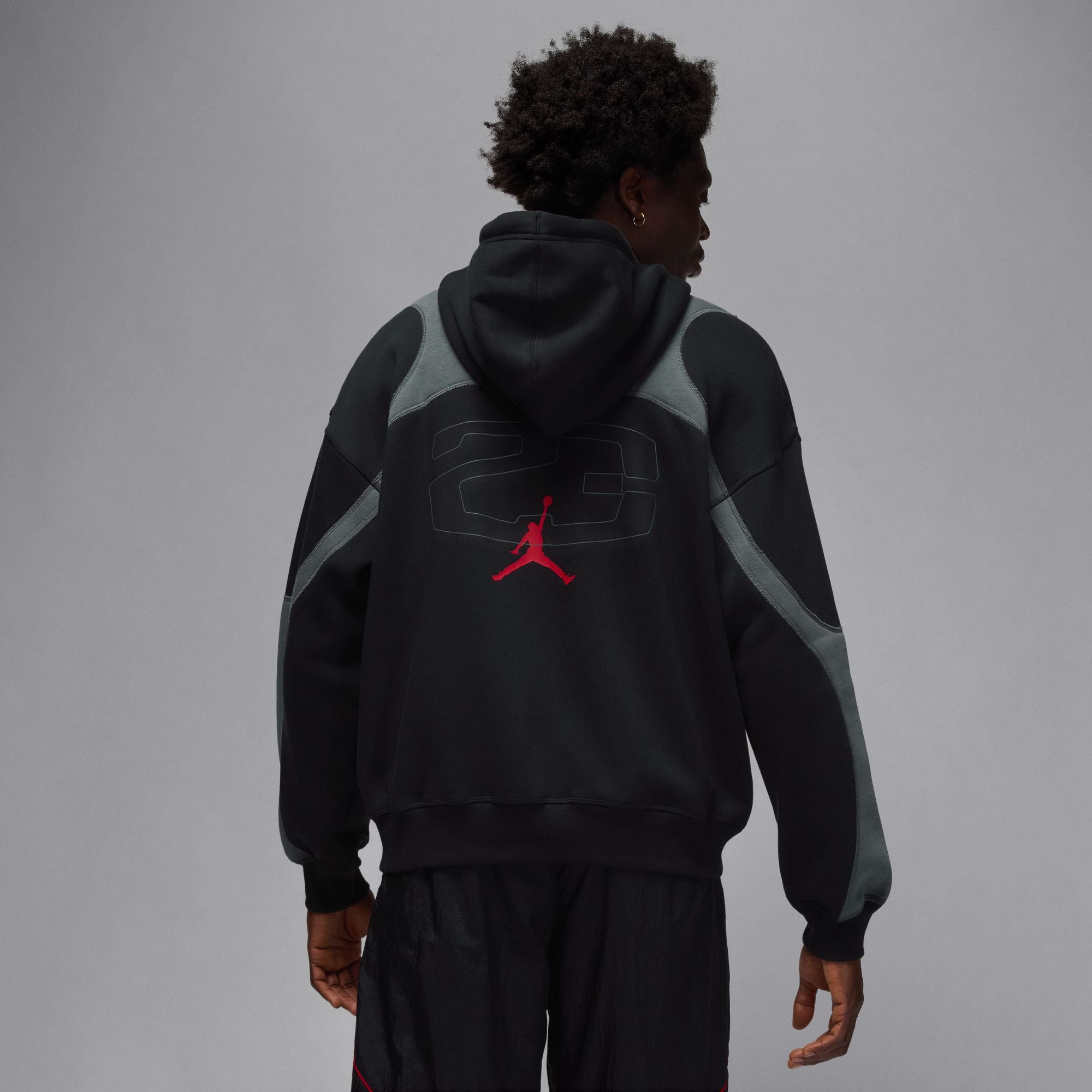 Mens Oversized Full-Zip Hoodie AIR JORDAN оригінал – Купити в Україні – детальний вид