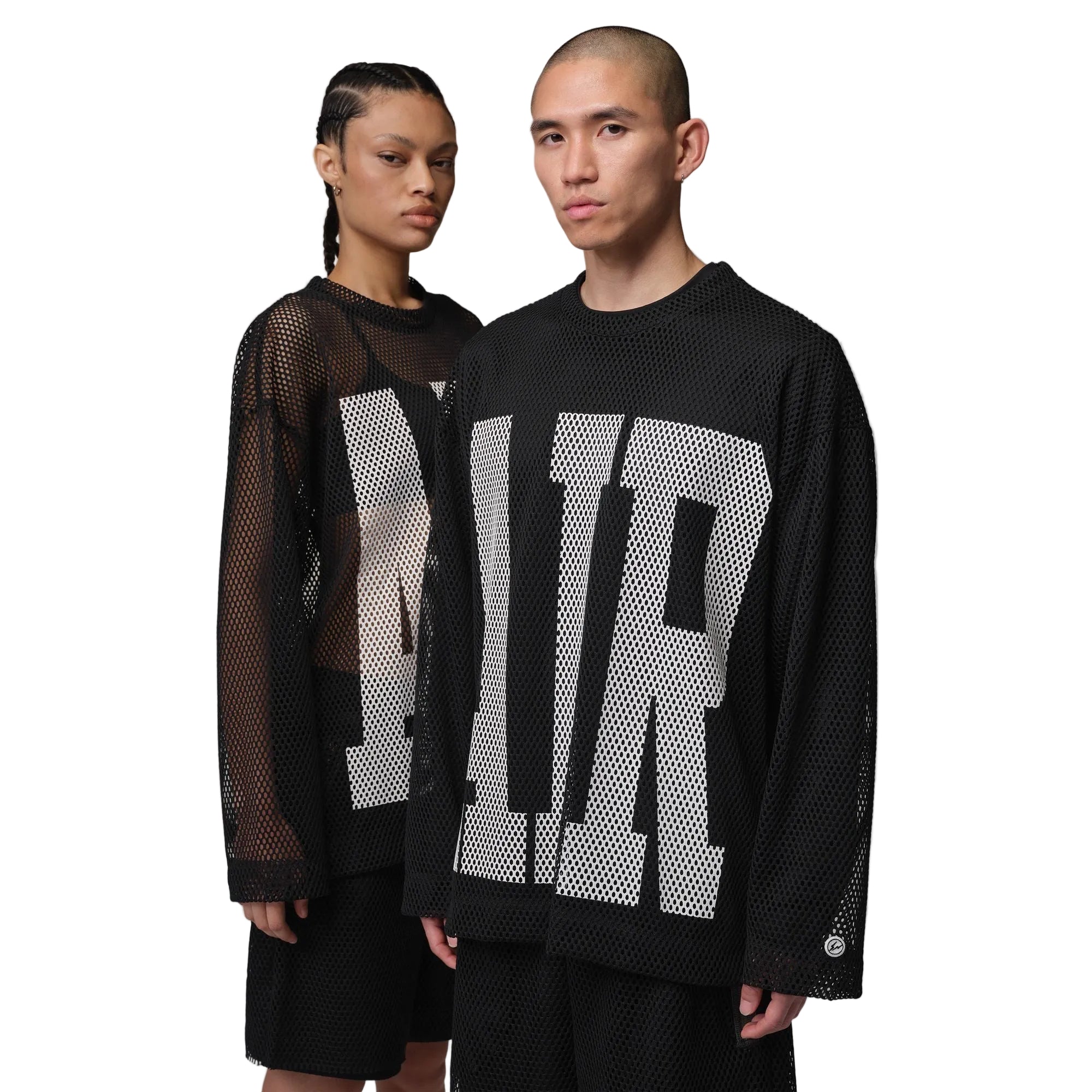 Jordan X Union X Fragment Long Sleeve Jersey Air jordan – Гарантія оригінальності – боковий вид