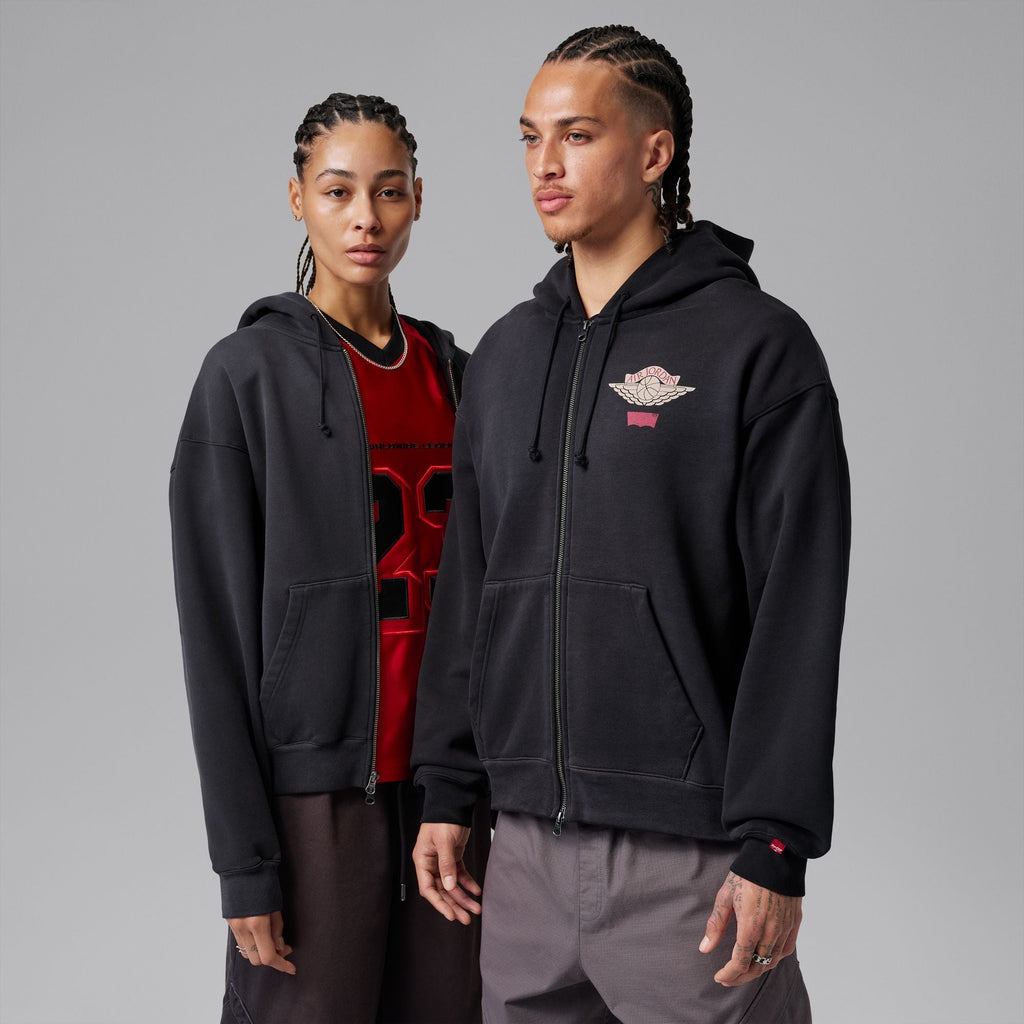X Levis Mens Full Zip Hoodie Air jordan оригінал – Купити в Україні – вид ззаду