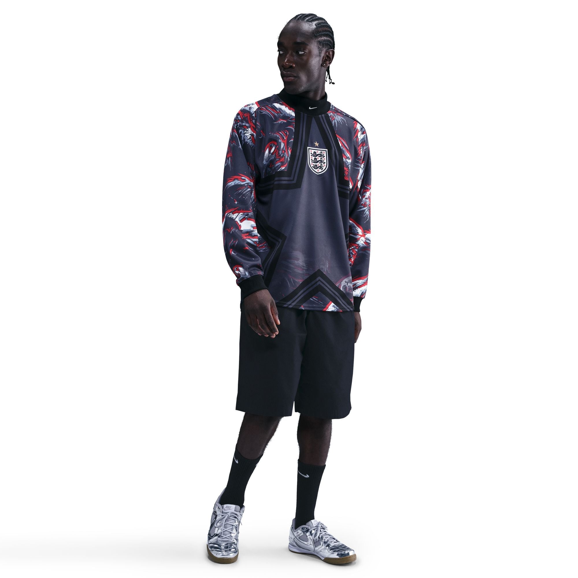 Mens Au Goalkeeper England Jersey Nike – Гарантія оригінальності – вид ззаду