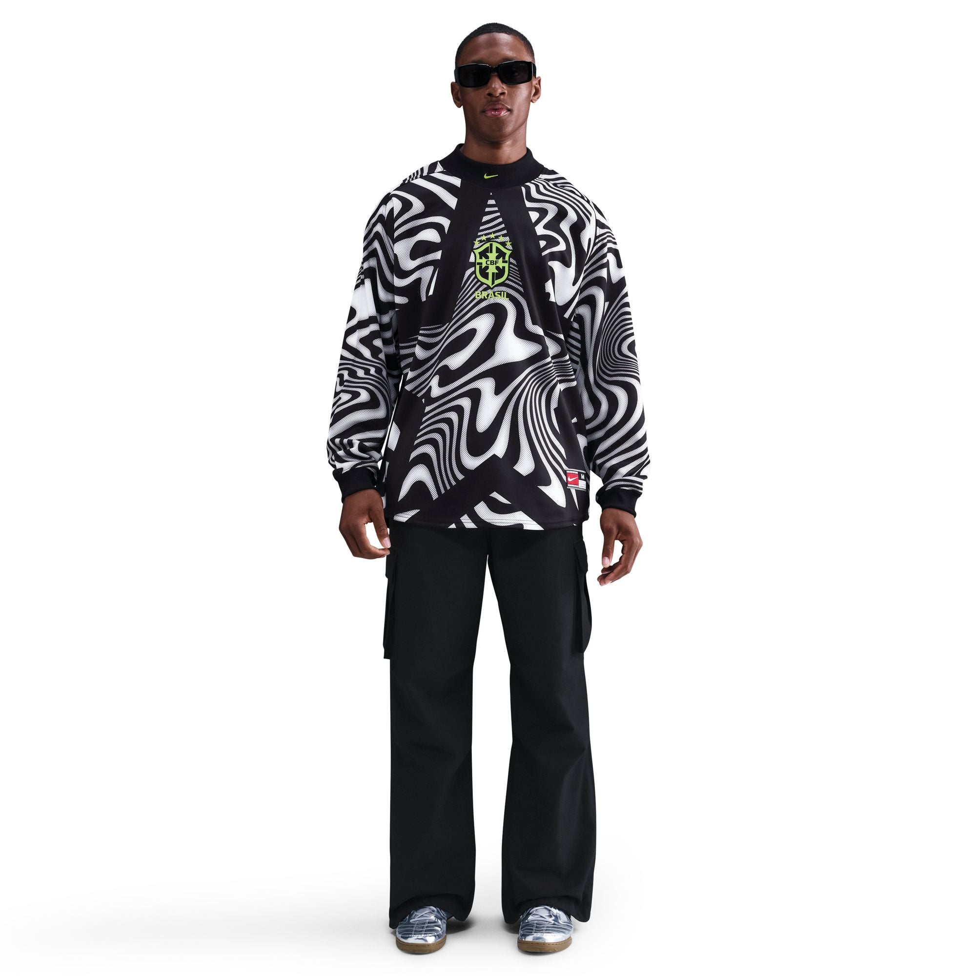 Mens Au Goalkeeper Brazil Jersey Nike – Гарантія оригінальності – вид ззаду