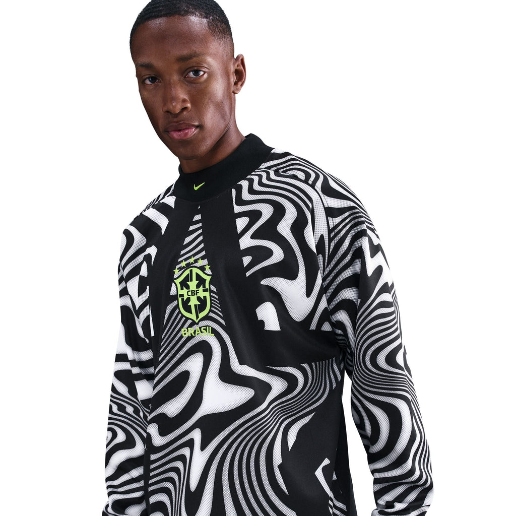 Mens Au Goalkeeper Brazil Jersey Nike – Гарантія оригінальності – збільшений вид