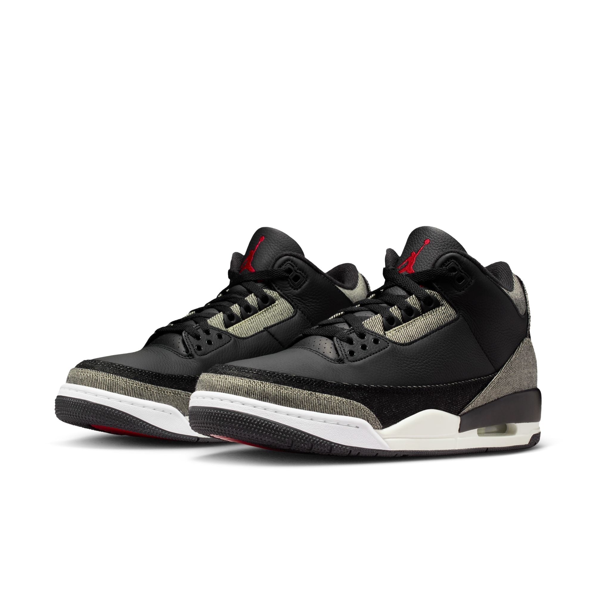 3 X Levis® Black And White Air jordan – Гарантія оригінальності – вид ззаду