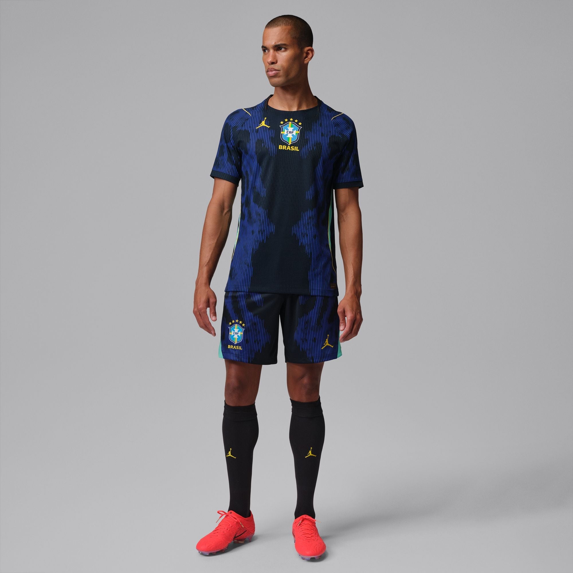 X Cbf Brazil Aero Fit Advance Match Away Jersey Air jordan – Гарантія оригінальності – вид ззаду