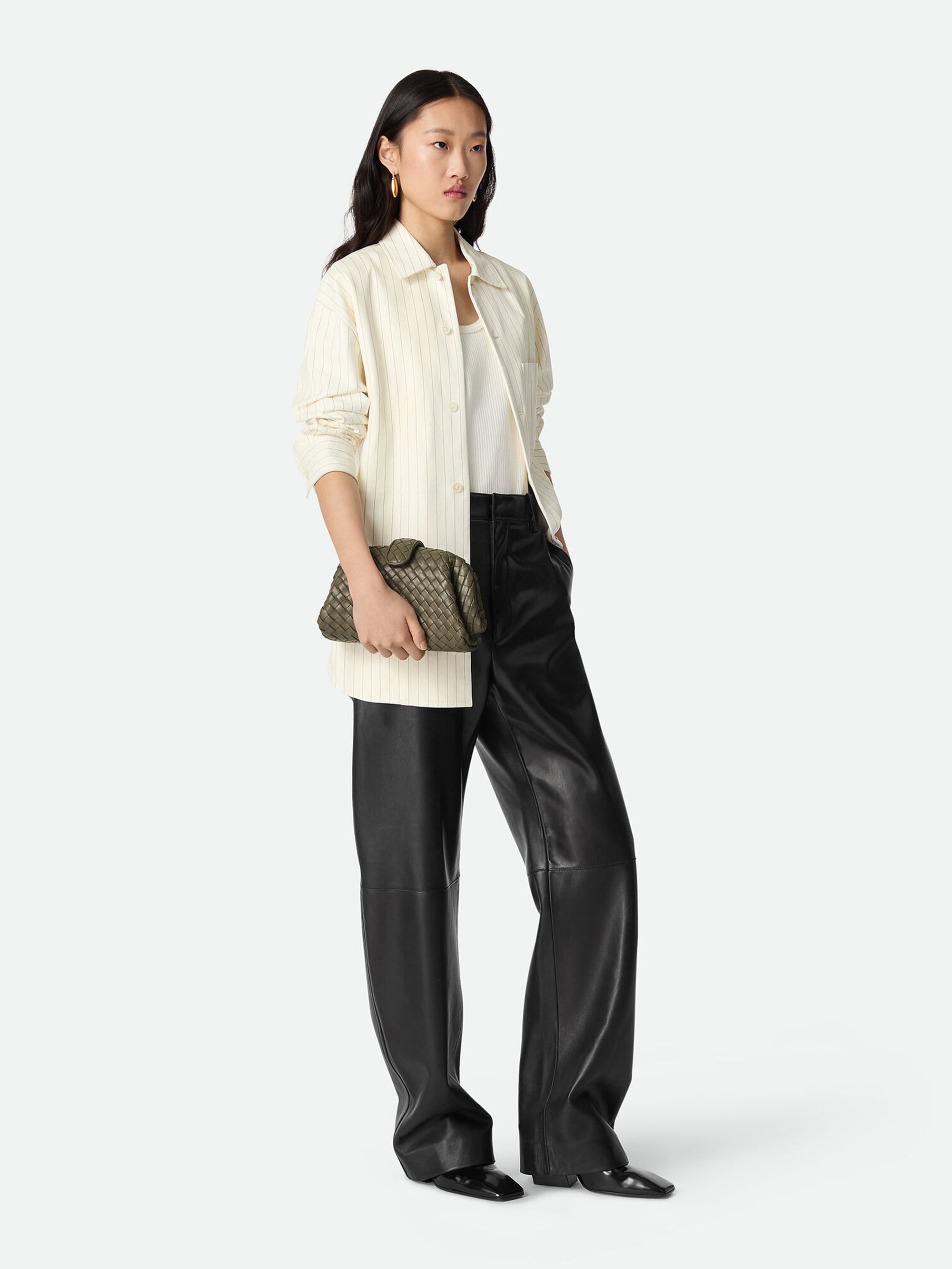 Оригінальна Small Lauren 1980 clutch BOTTEGA VENETA – вид ззаду